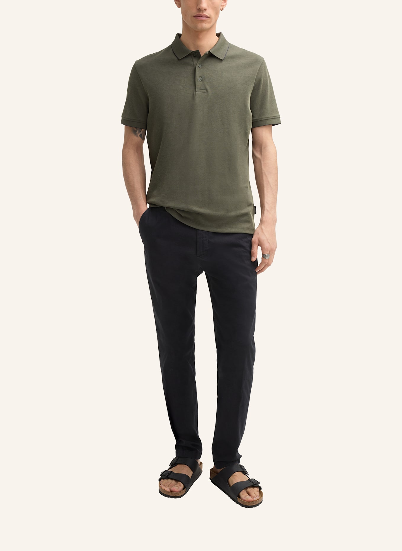 STRELLSON Poloshirt EDGAR: OLIV