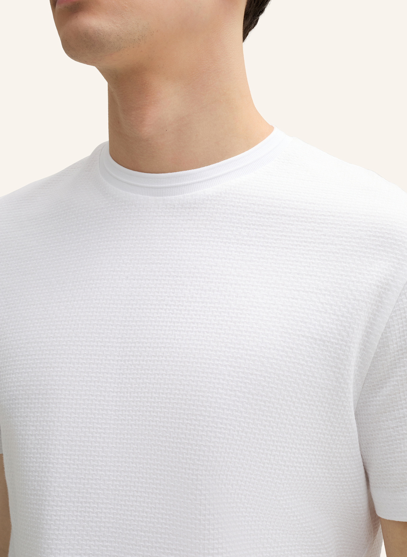 STRELLSON T-Shirt FISHER: WEISS