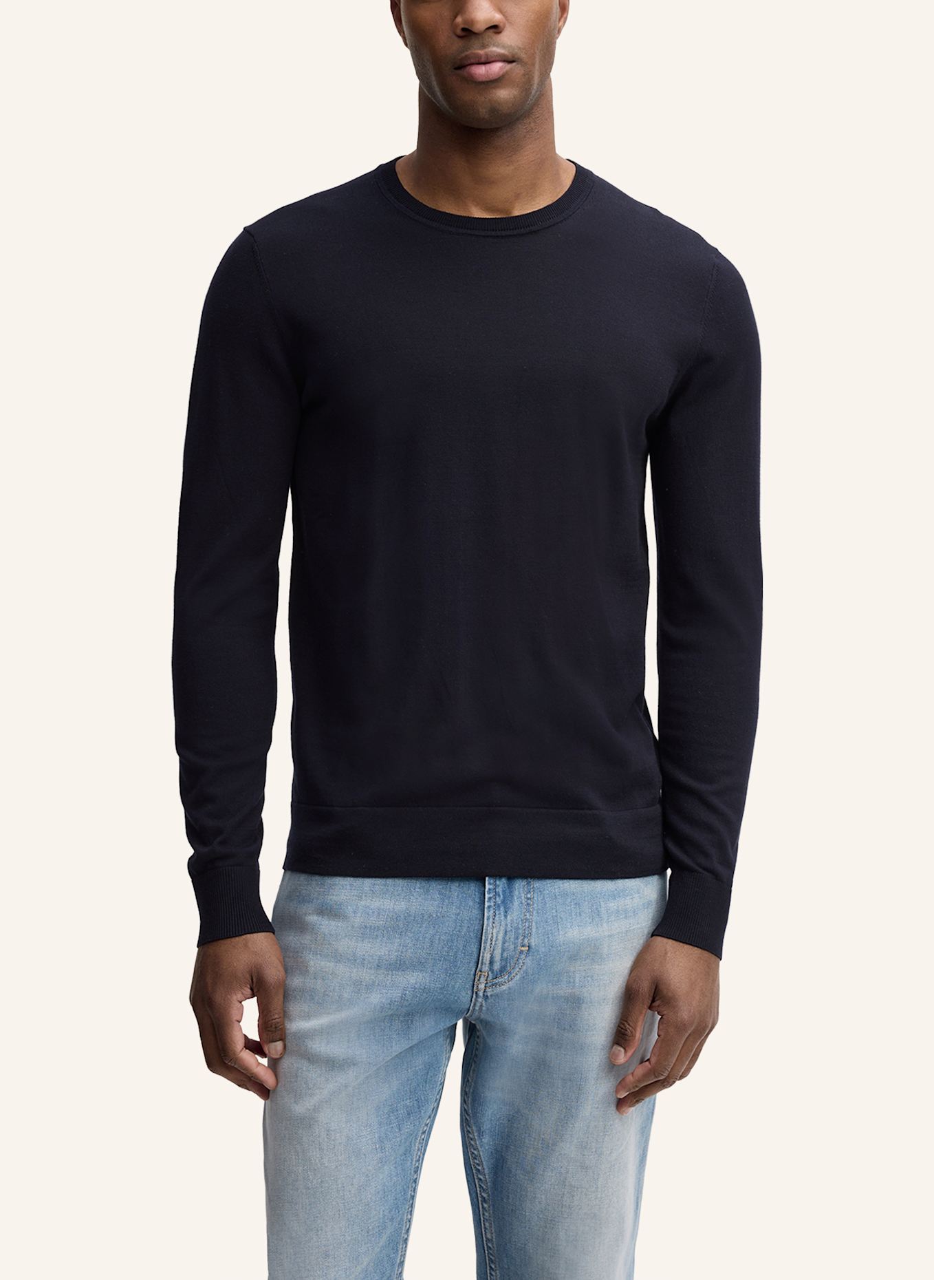 STRELLSON Pullover VINCENT: DUNKELBLAU