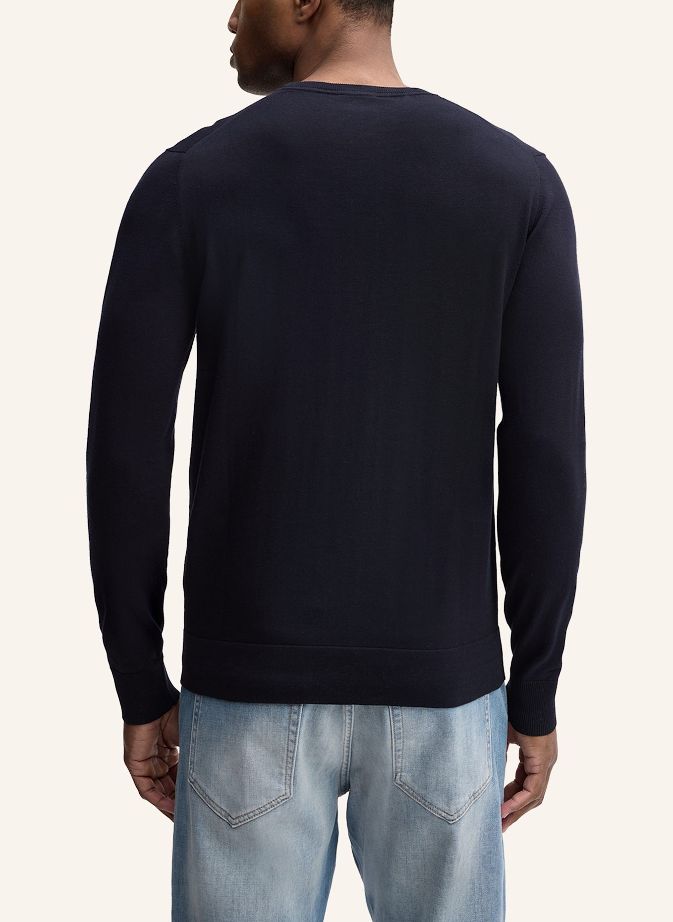 STRELLSON Pullover VINCENT: DUNKELBLAU