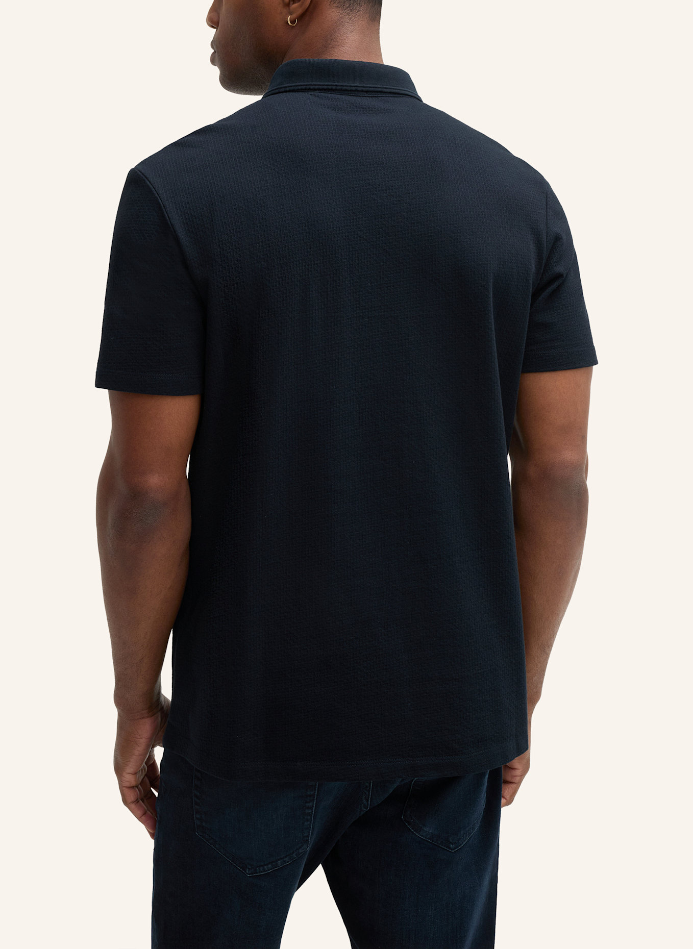 STRELLSON Poloshirt FISHER: DUNKELBLAU