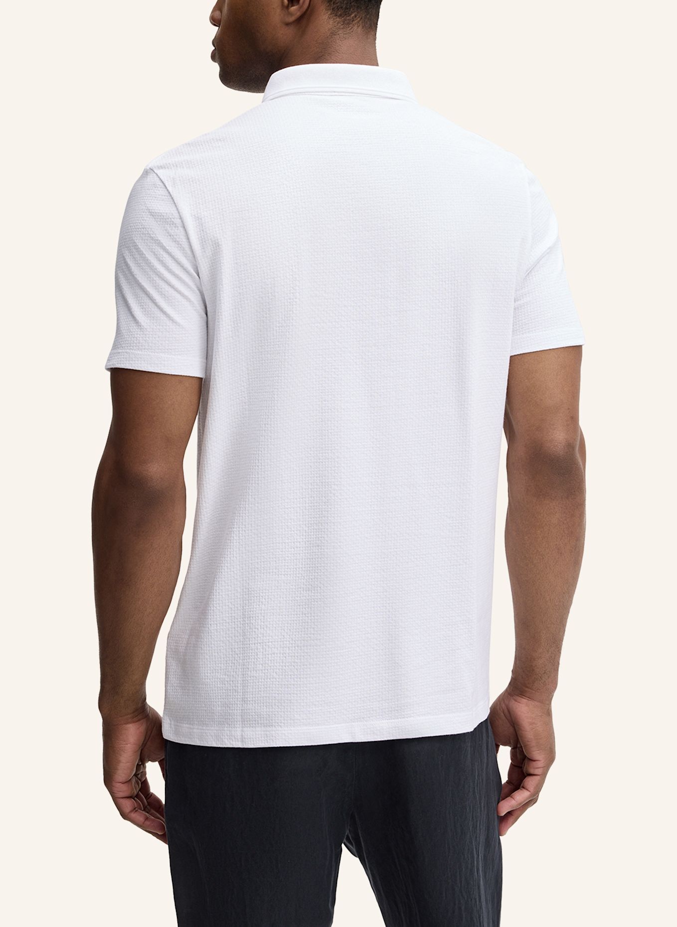 STRELLSON Poloshirt FISHER: WEISS