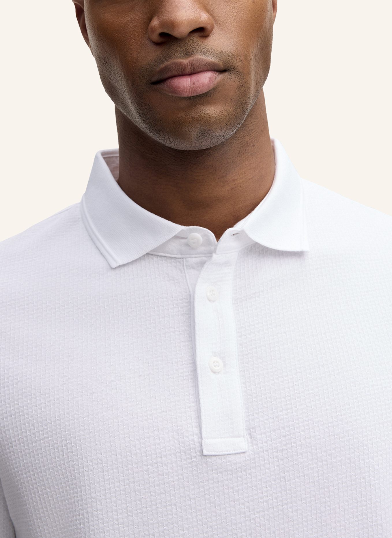 STRELLSON Poloshirt FISHER: WEISS
