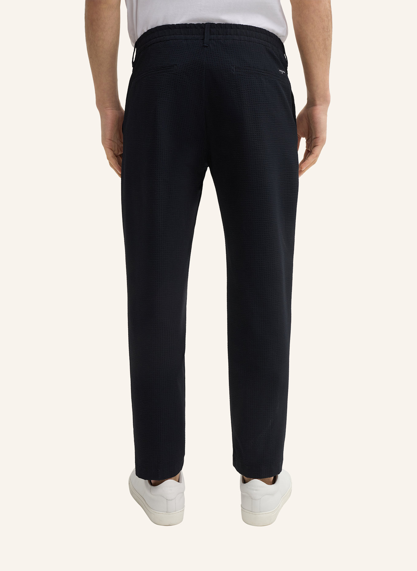 STRELLSON Bundfaltenhose LUI: DUNKELBLAU