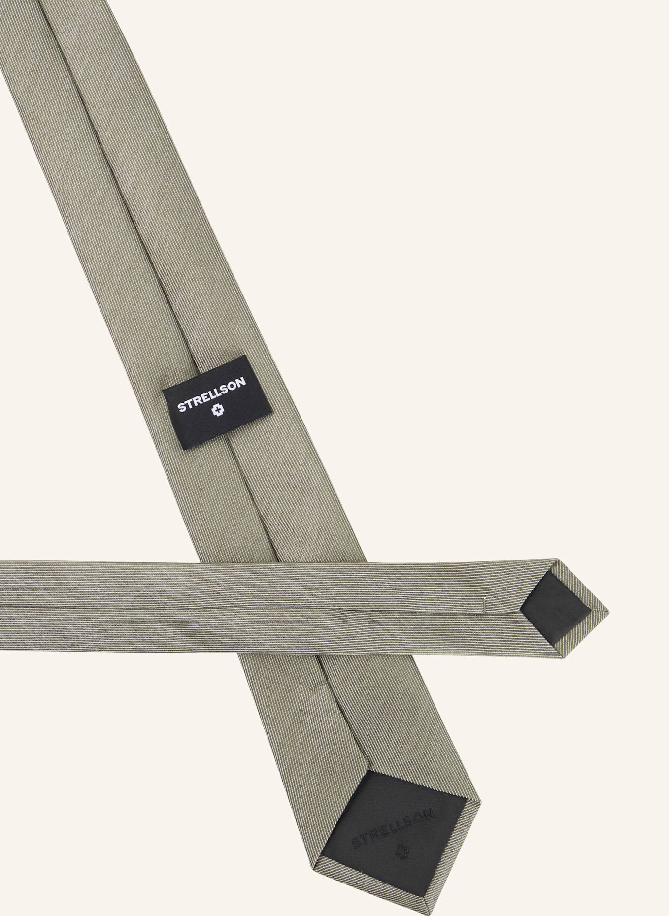 STRELLSON Krawatte KRAWATTE: GRÜN