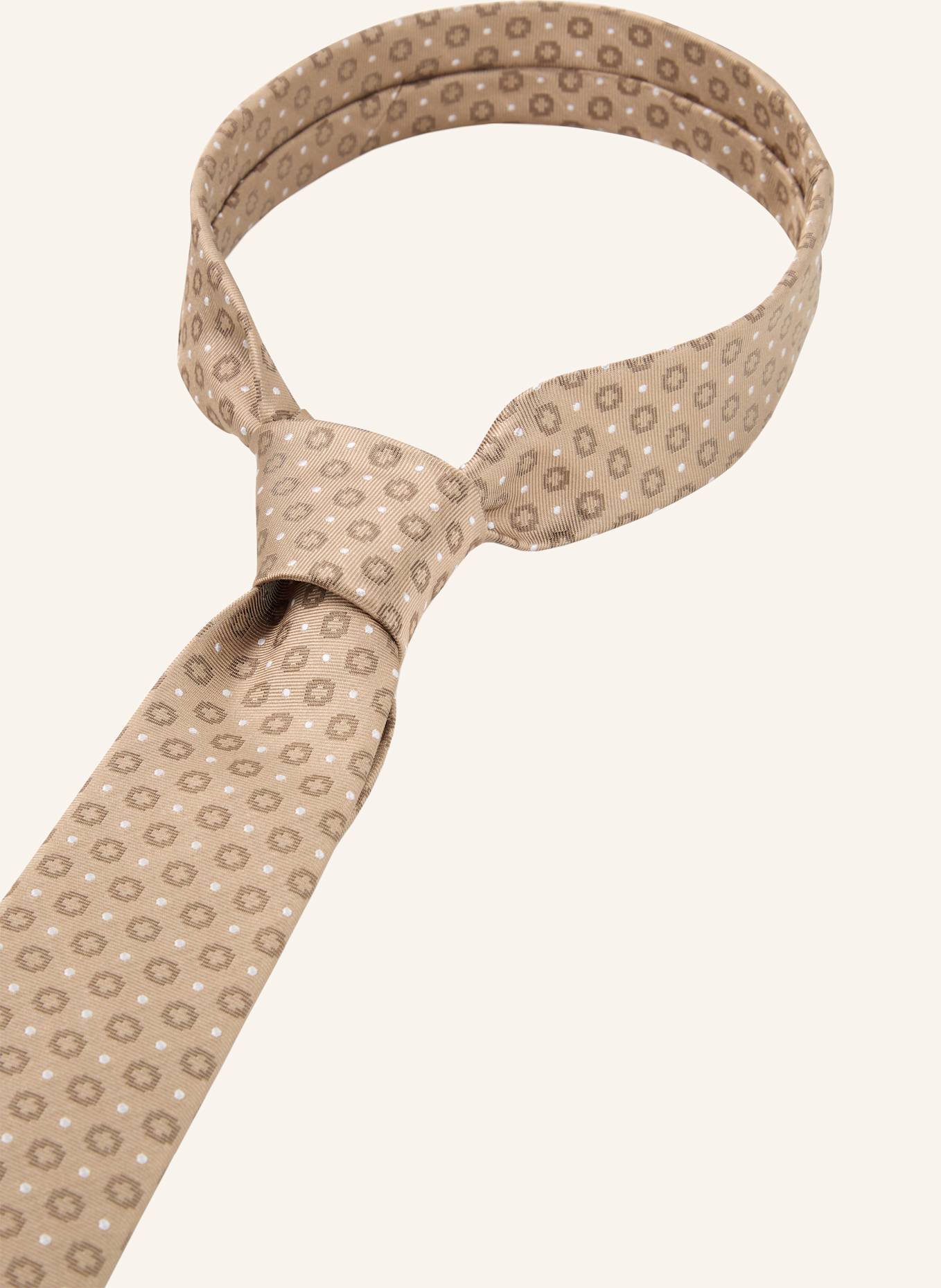 STRELLSON Krawatte KRAWATTE: BEIGE