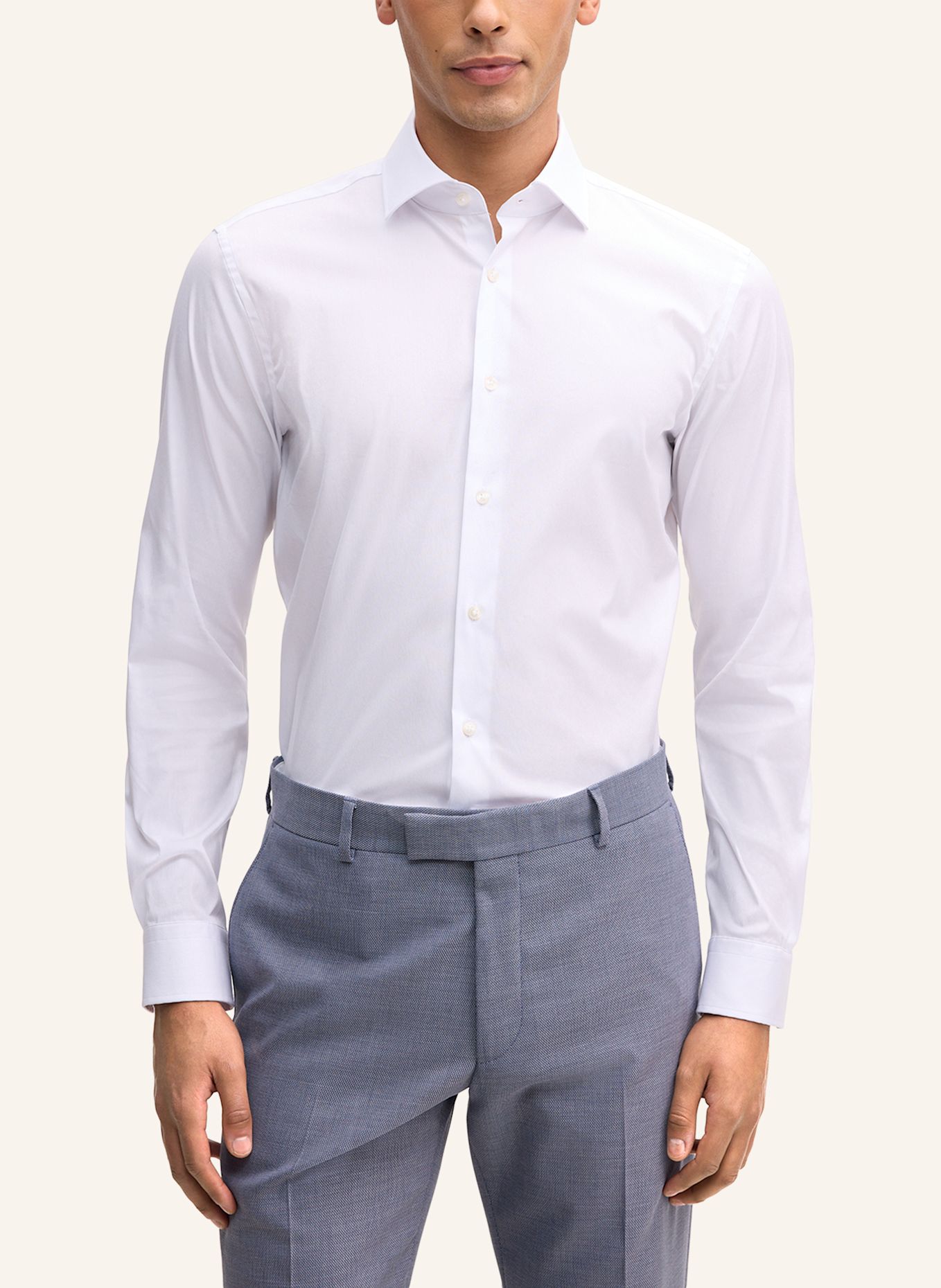 STRELLSON Hemd SANTOS: WEISS