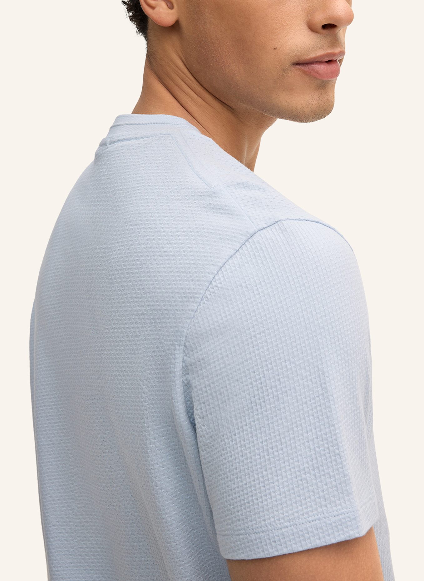 STRELLSON T-Shirt FISHER: HELLBLAU