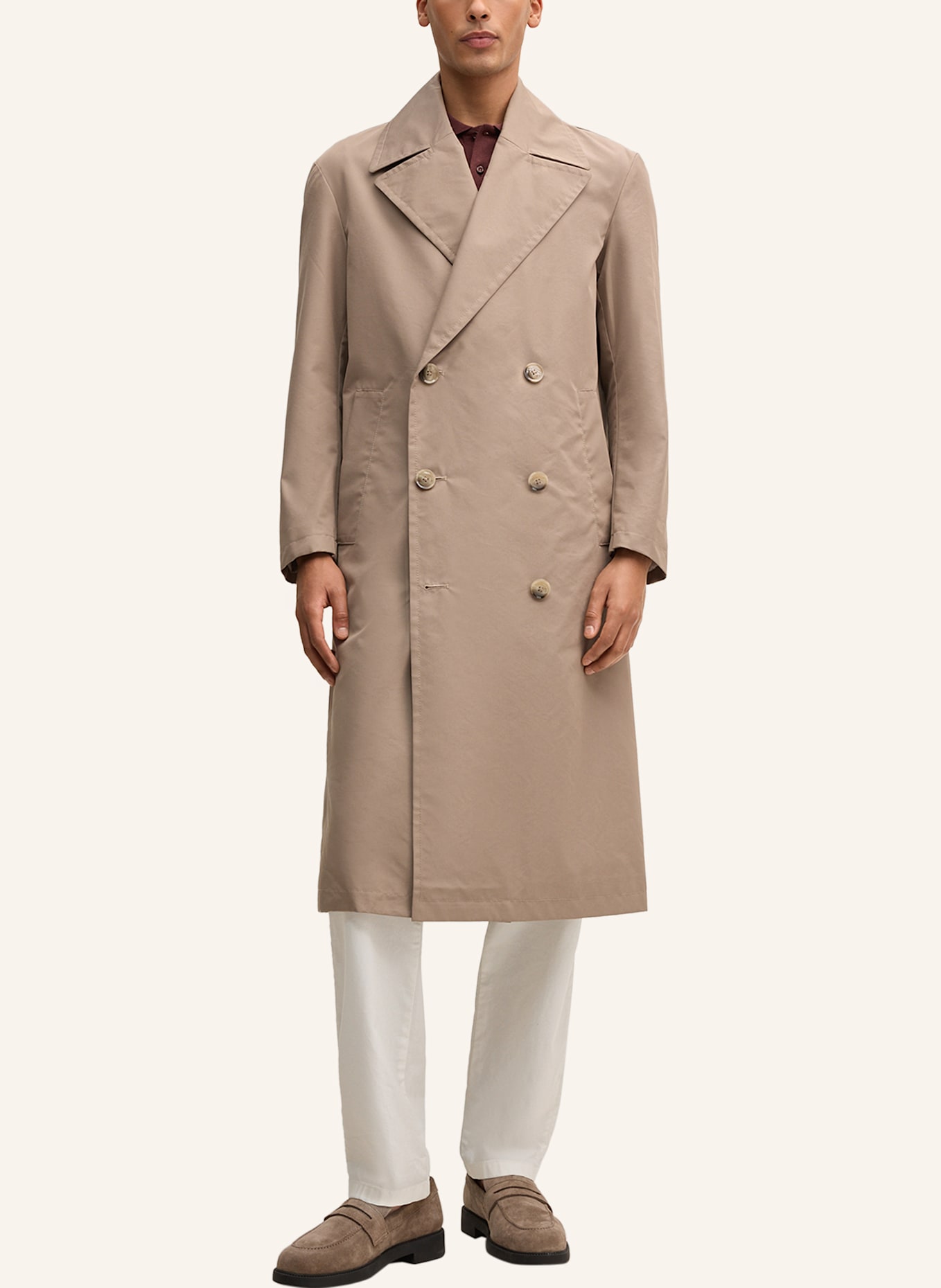 STRELLSON Trenchcoat ARCHIVE TRENCH: BEIGE