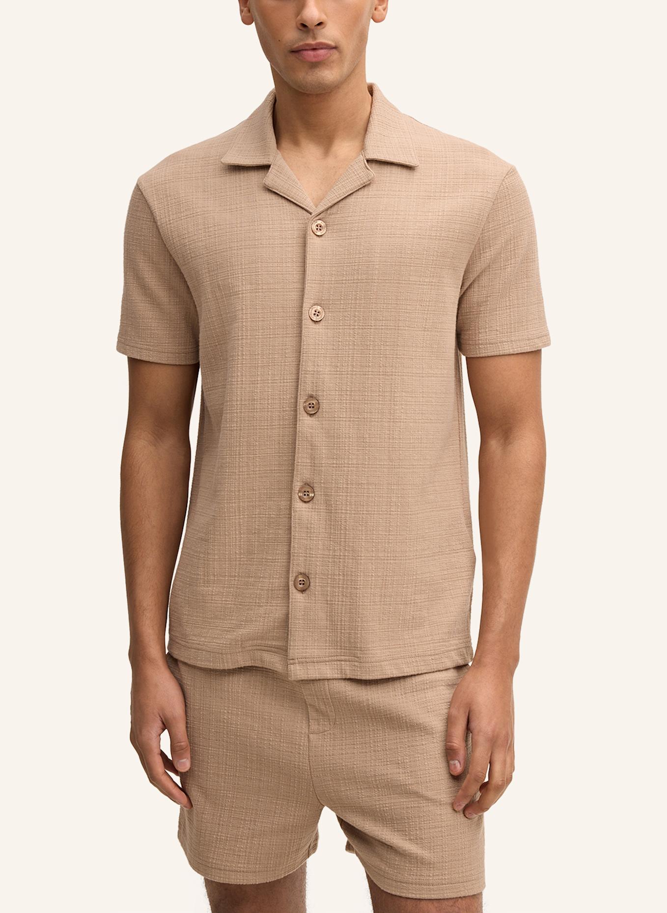 STRELLSON Resorthemd FILIP Regular Fit: BEIGE