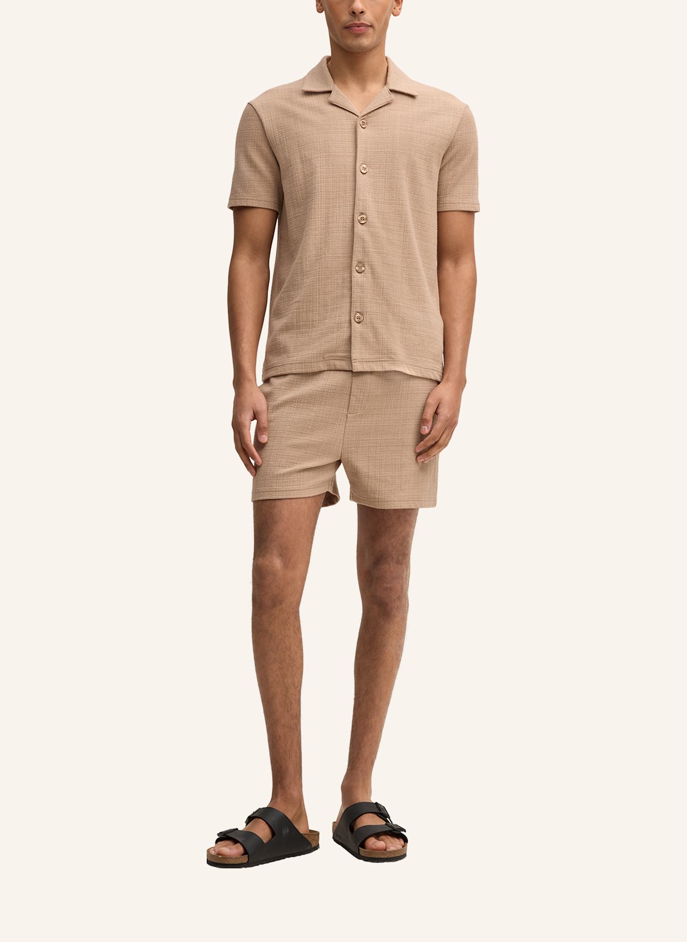 STRELLSON Resorthemd FILIP Regular Fit: BEIGE