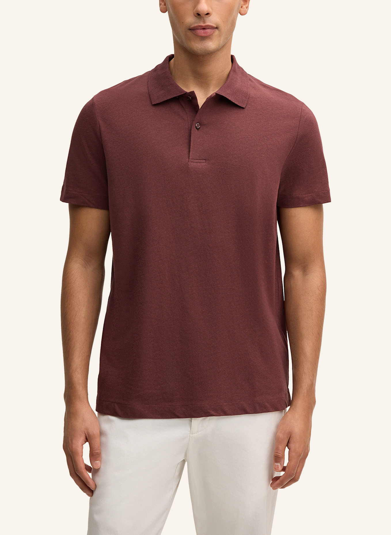 STRELLSON Poloshirt LINO: ROT