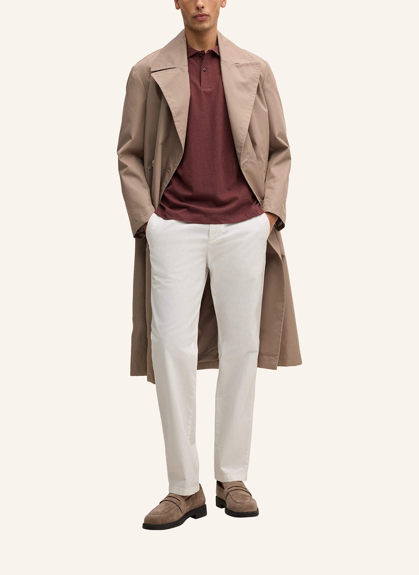 STRELLSON Poloshirt LINO: ROT