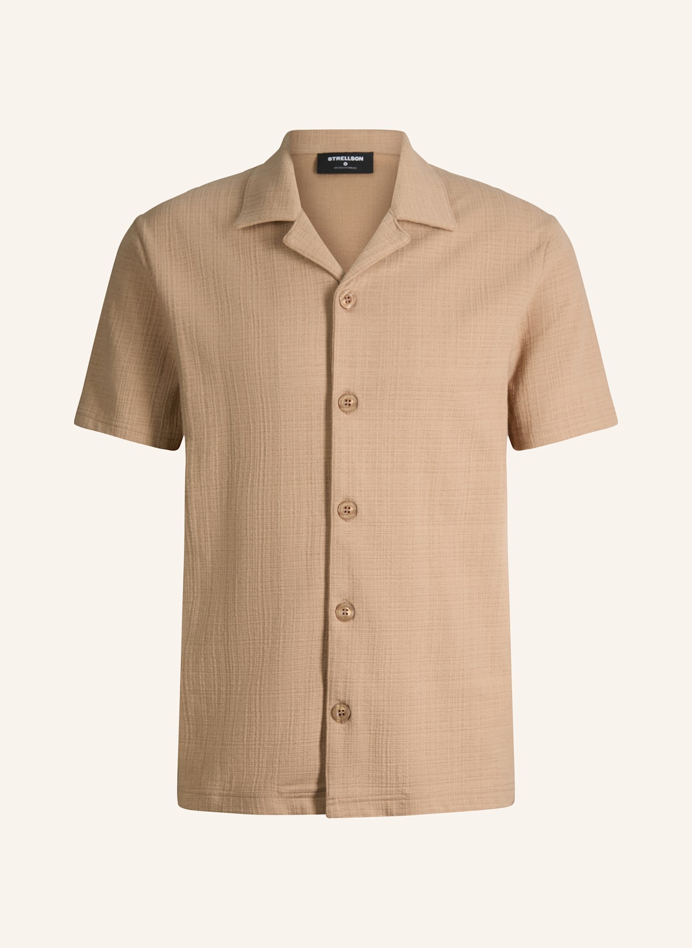 STRELLSON Resorthemd FILIP Regular Fit: BEIGE