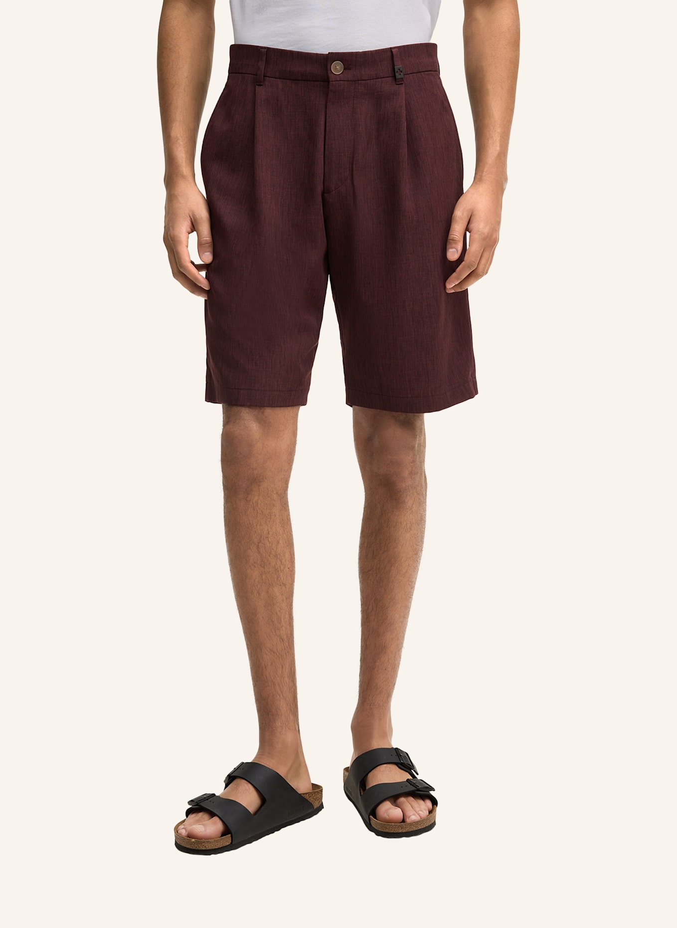 STRELLSON Chino-Shorts LUZ: ROT