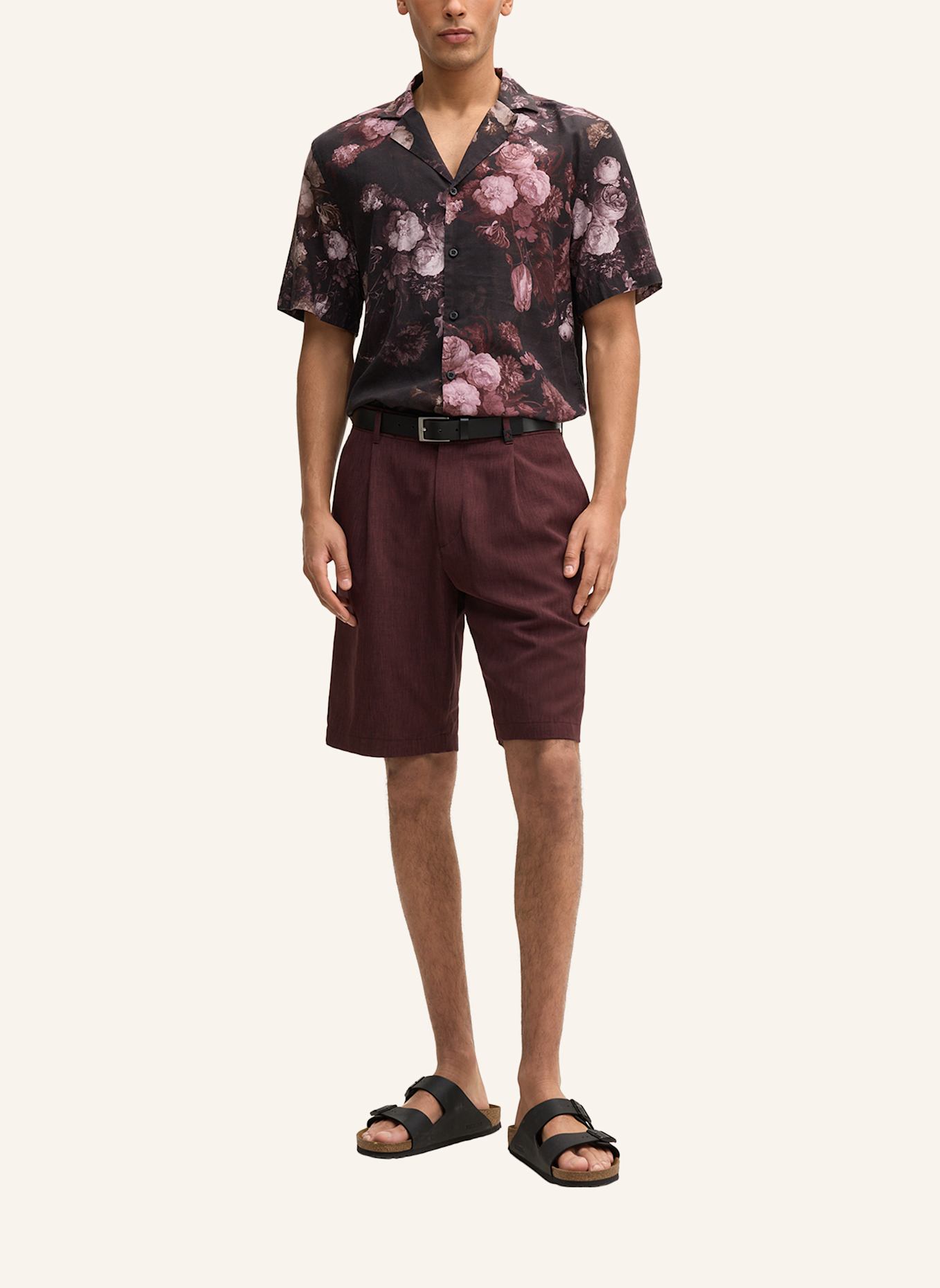 STRELLSON Chino-Shorts LUZ: ROT