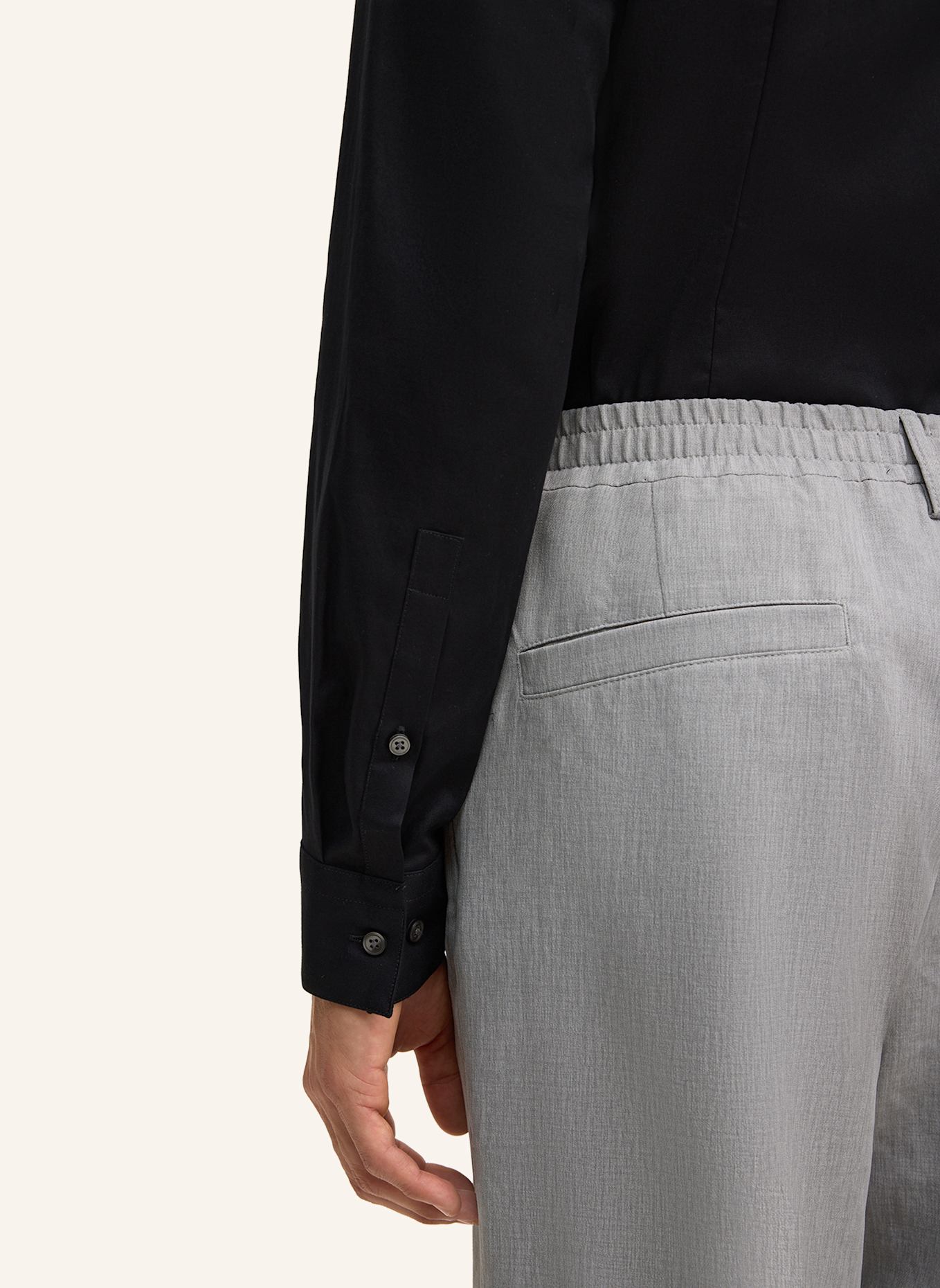 STRELLSON Business-Hemd ADRIAN: SCHWARZ