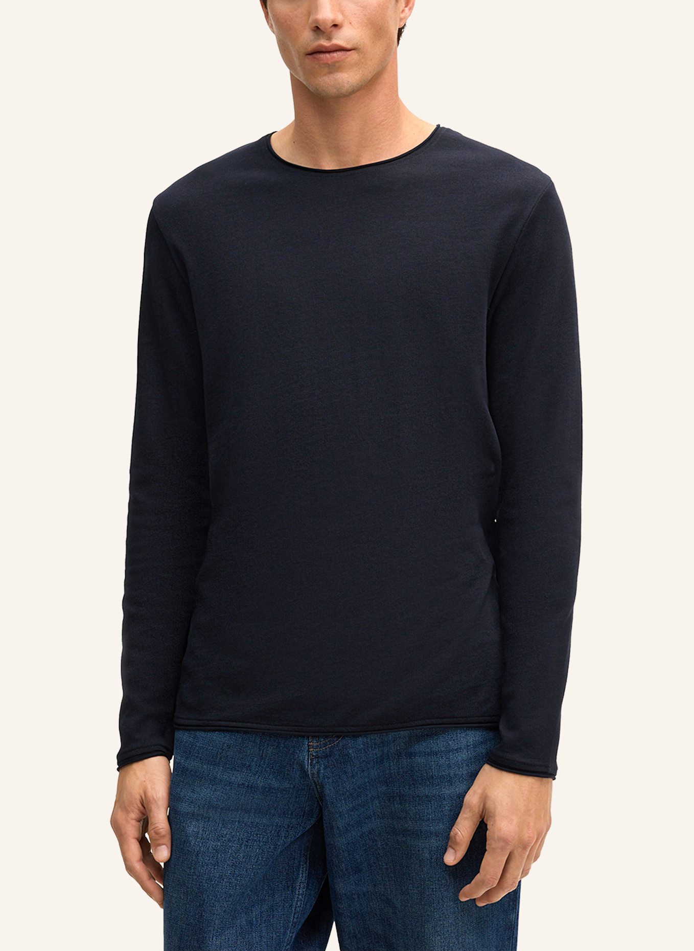 STRELLSON Longsleeve PROSPECT: DUNKELBLAU