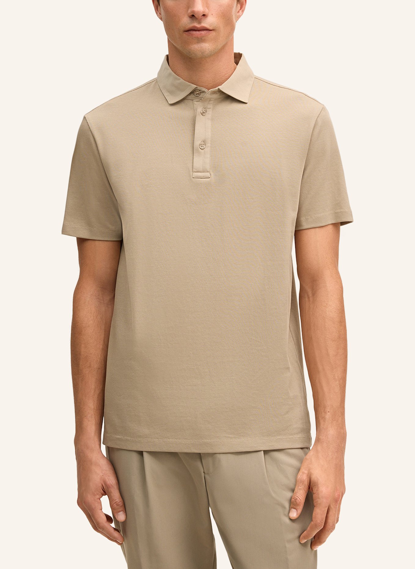 STRELLSON Poloshirt PIRO: BRAUN