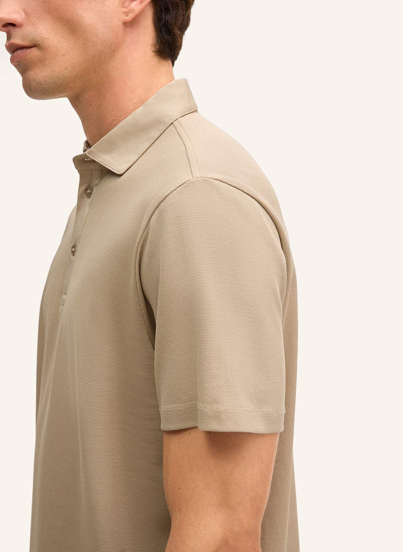 STRELLSON Poloshirt PIRO: BRAUN