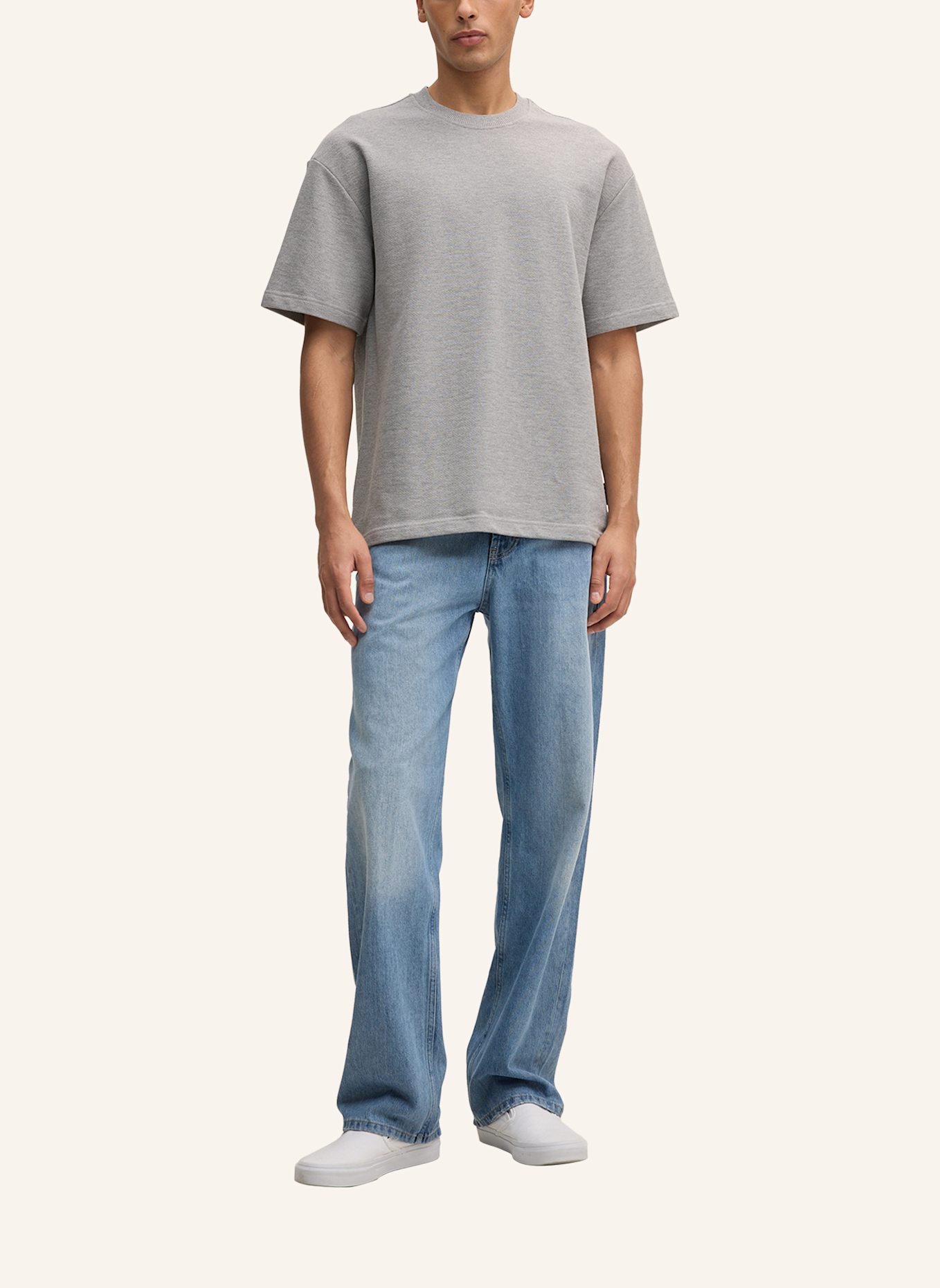 STRELLSON T-Shirt PICO: GRAU