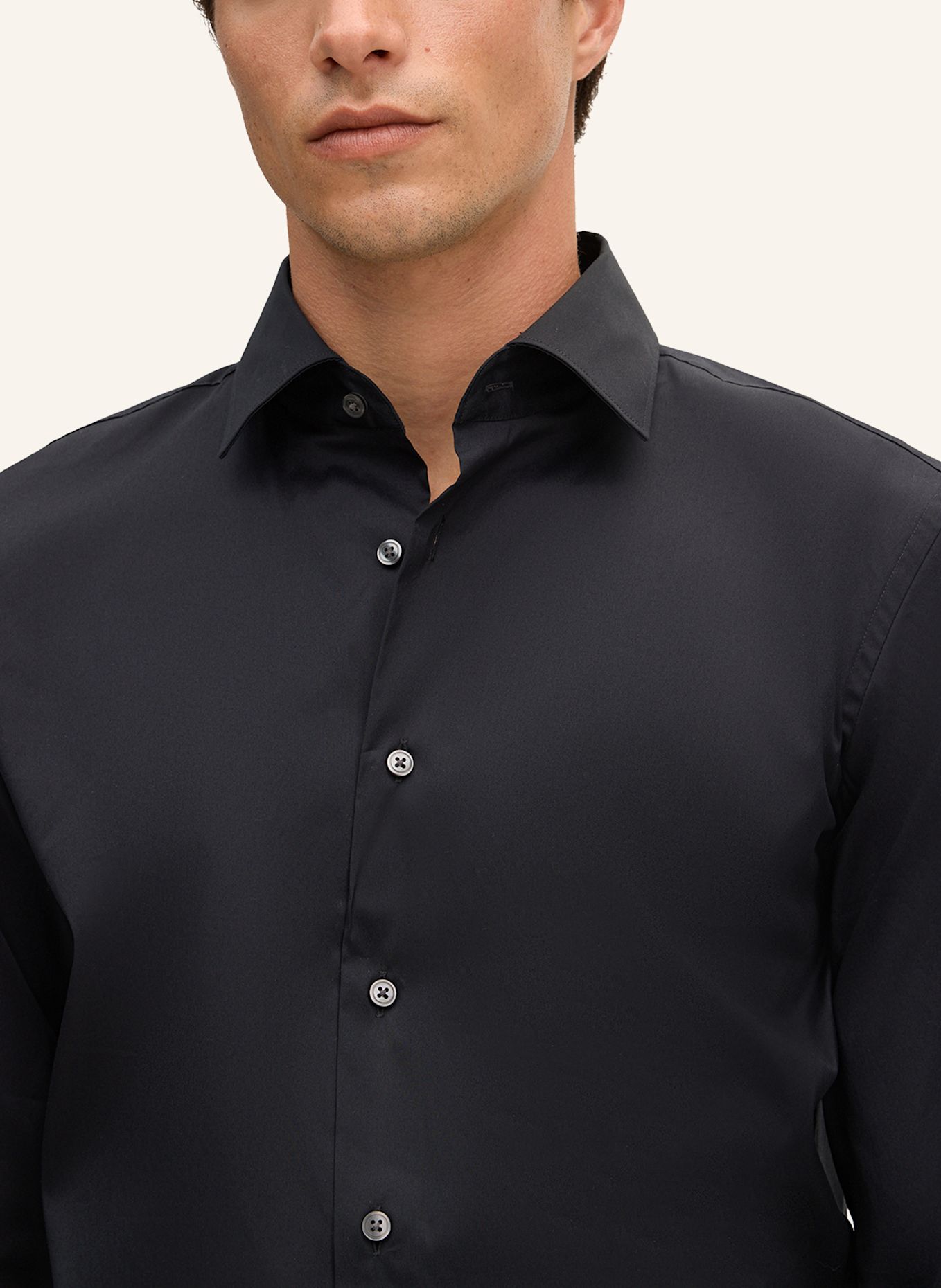 STRELLSON Hemd CHRIS: SCHWARZ