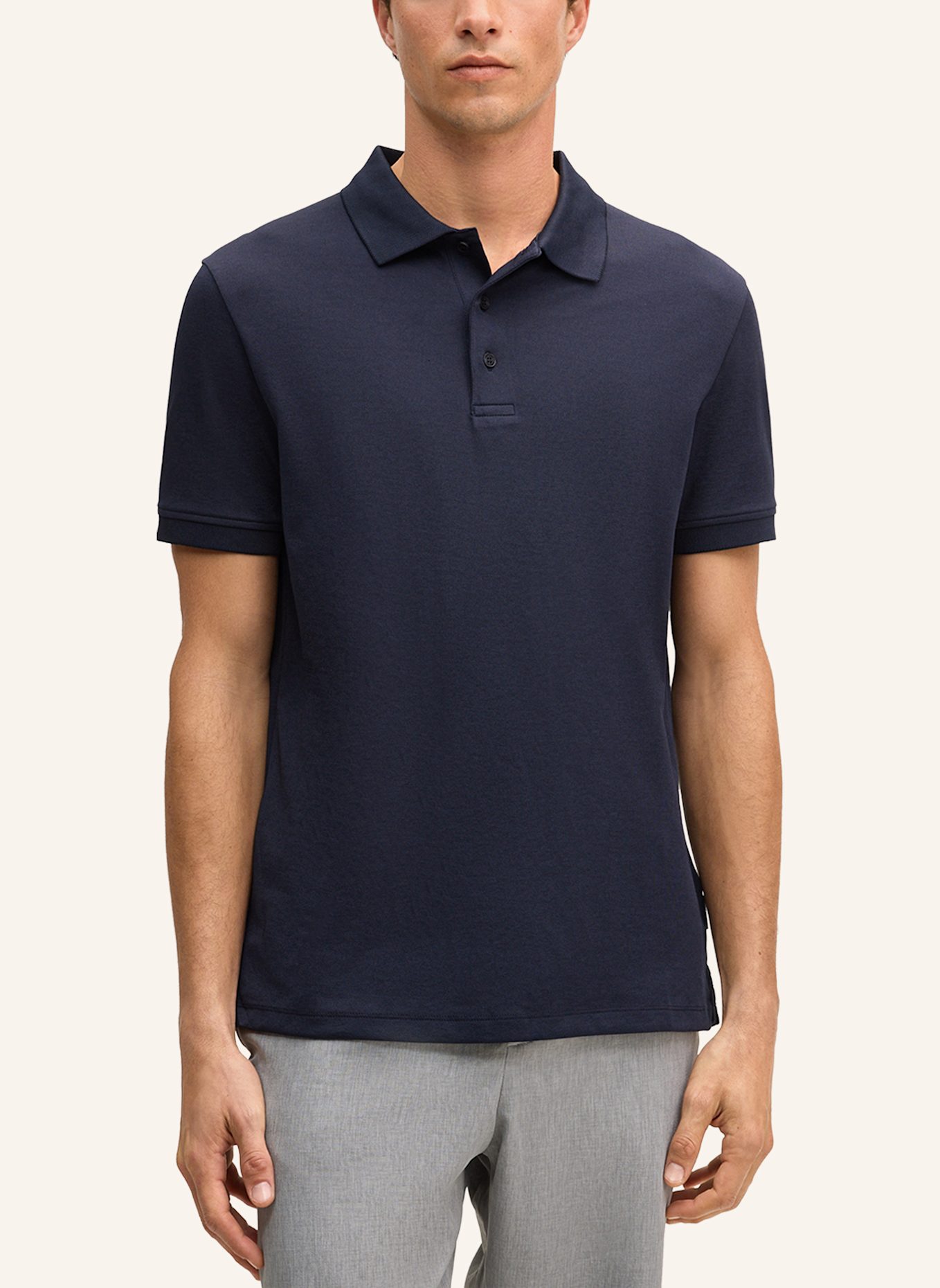 STRELLSON Poloshirt EDGAR: DUNKELBLAU