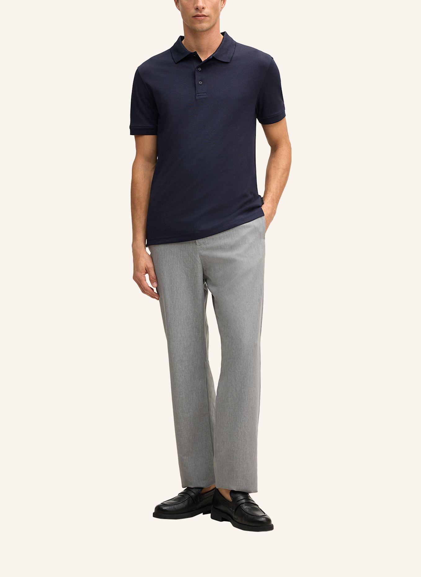 STRELLSON Poloshirt EDGAR: DUNKELBLAU