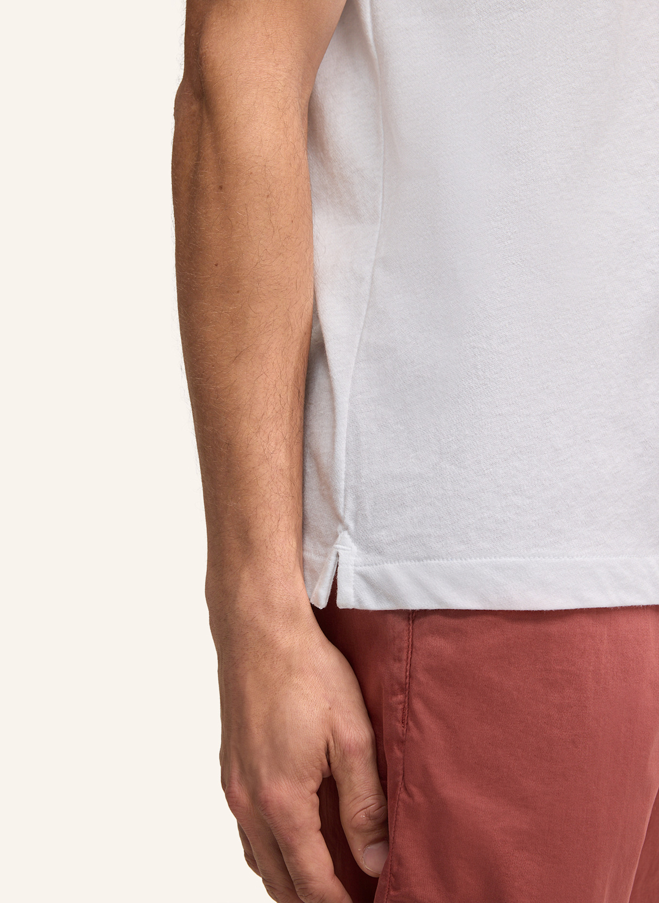 STRELLSON Poloshirt LINO: WEISS