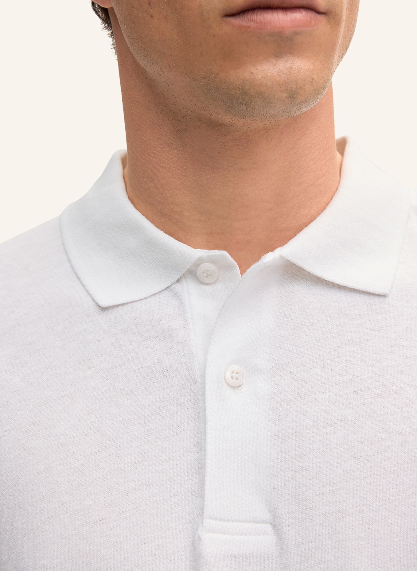 STRELLSON Poloshirt LINO: WEISS