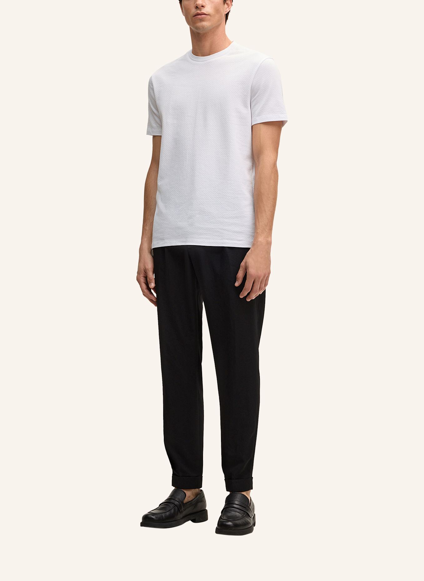 STRELLSON T-Shirt FISHER: WEISS