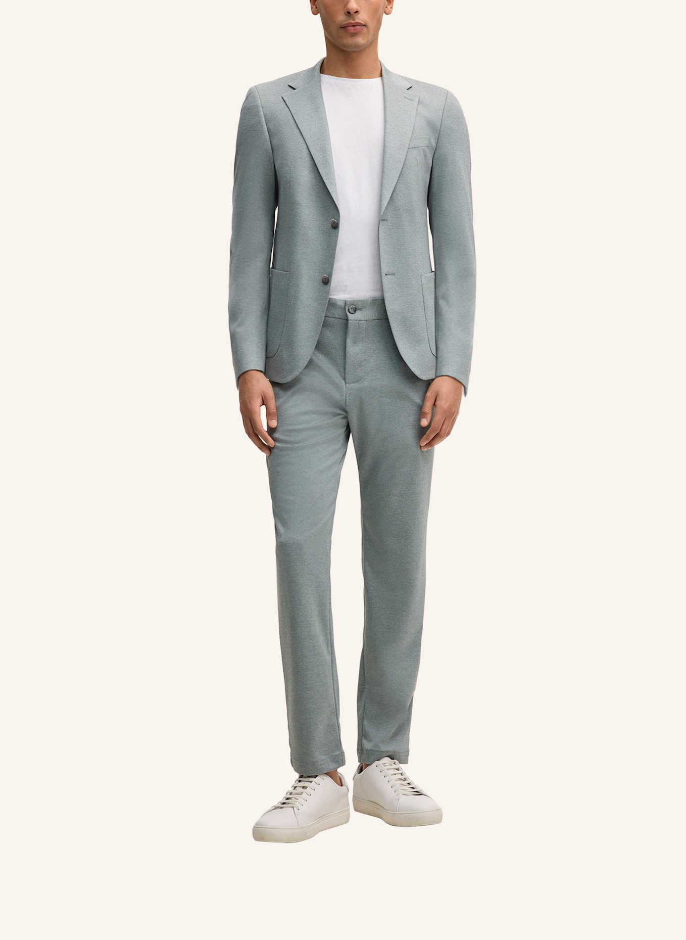 STRELLSON Anzughose TIUS Slim Fit aus Jersey: GRÜN