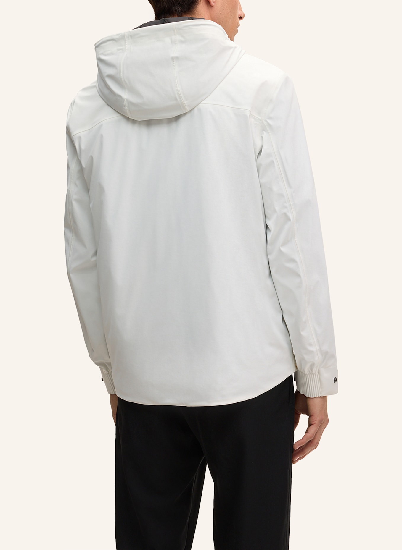 STRELLSON Windbreaker FLEX CROSS HOODY 2.0: WEISS