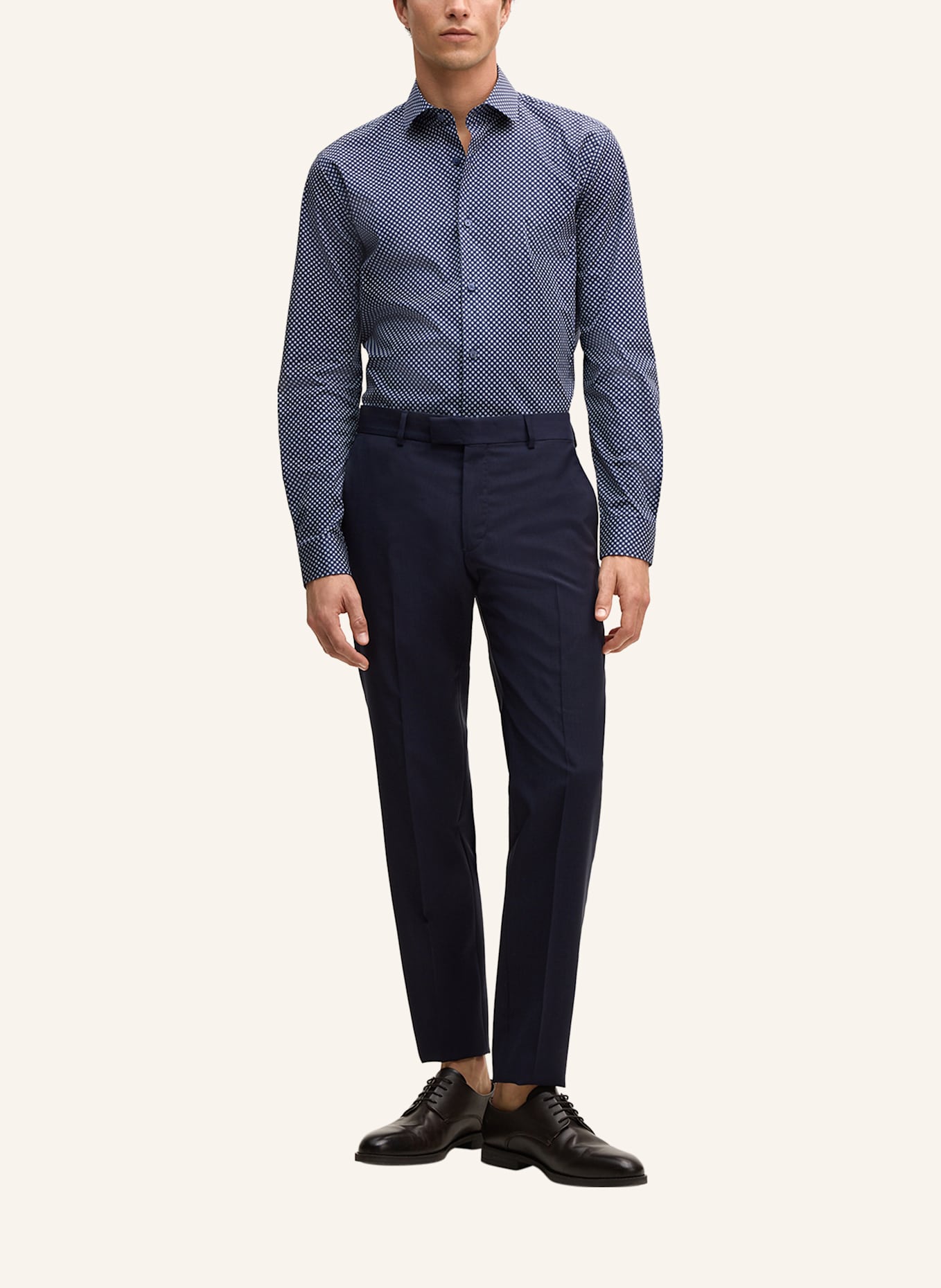 STRELLSON Hemd STAN: DUNKELBLAU