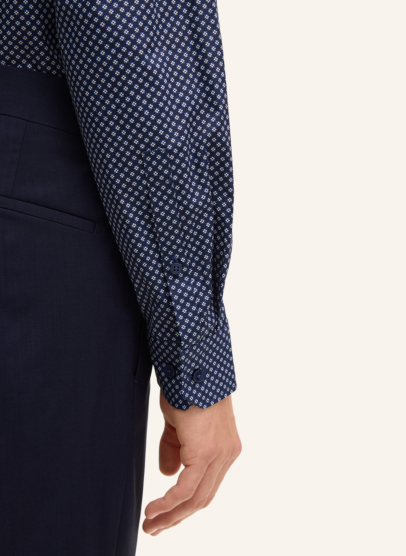 STRELLSON Hemd STAN: DUNKELBLAU