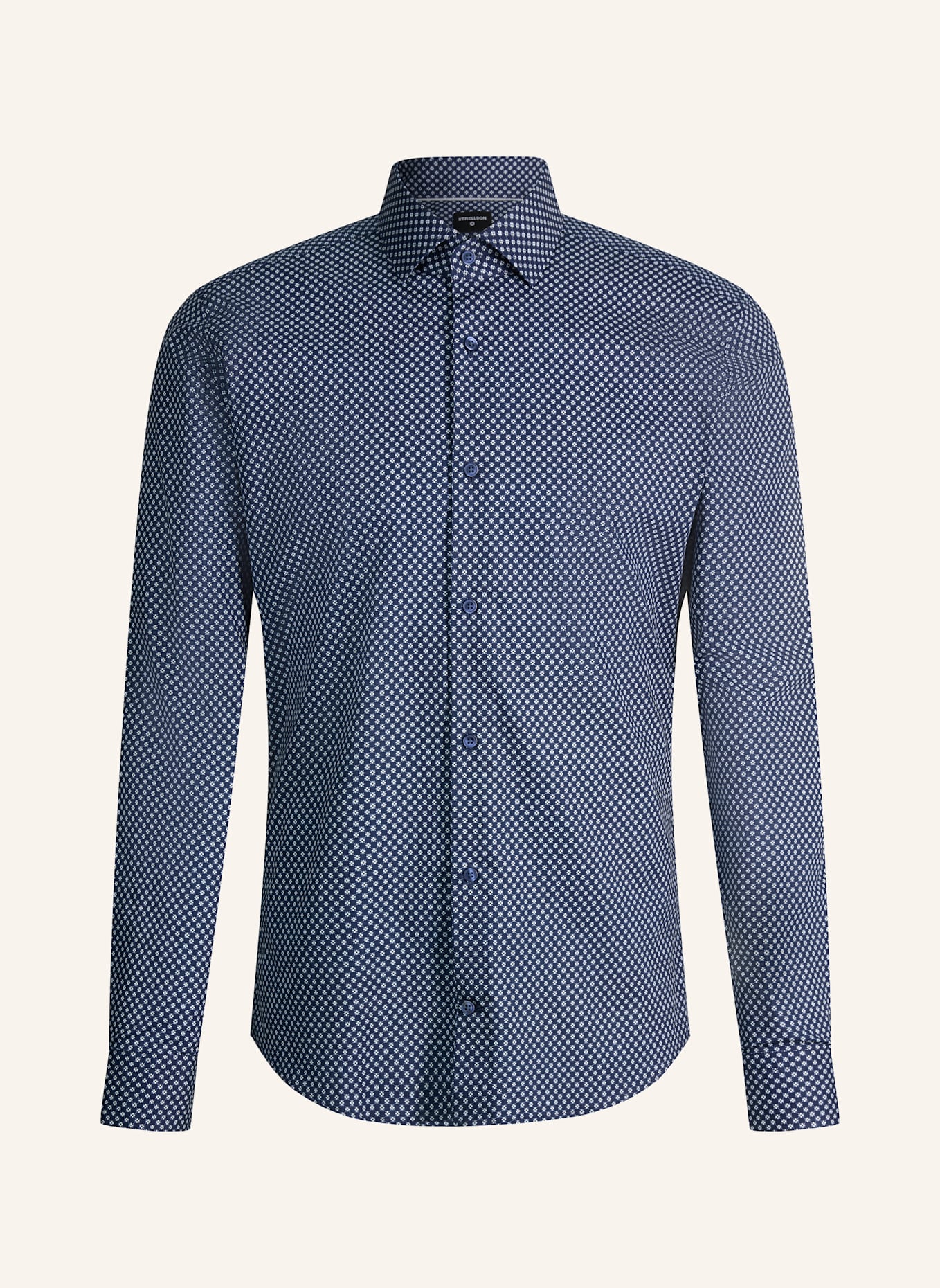 STRELLSON Hemd STAN: DUNKELBLAU
