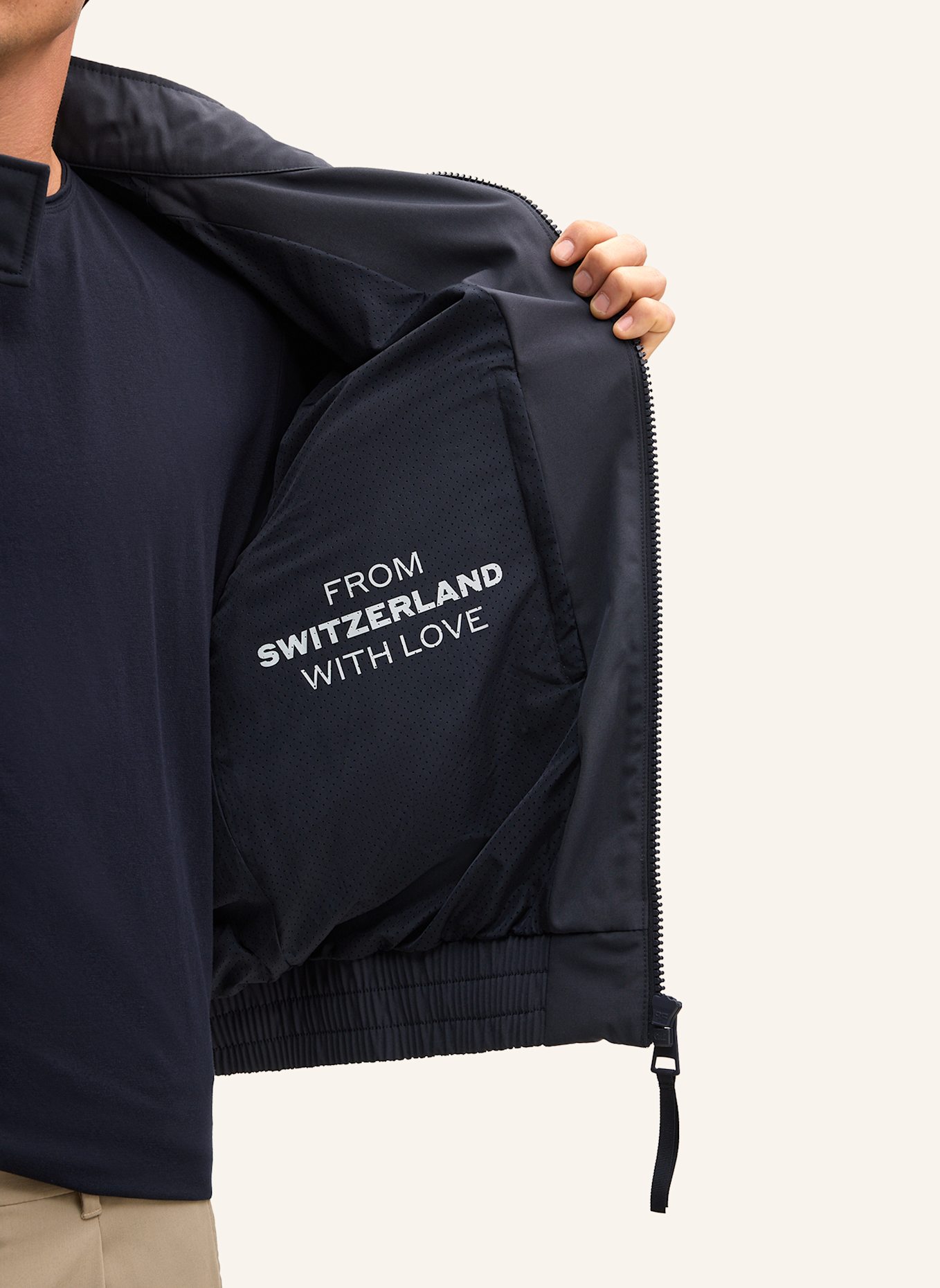 STRELLSON Blouson BLOUSON: DUNKELBLAU