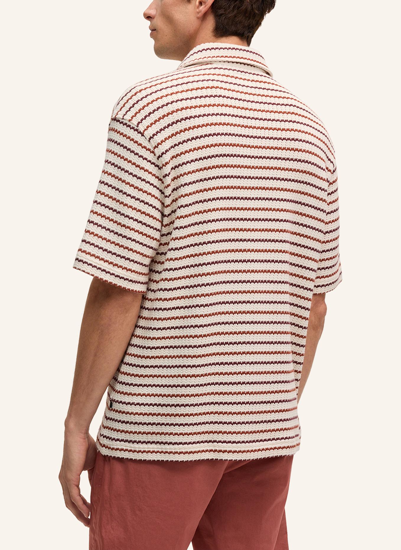 STRELLSON Strickhemd COLIN Regular Fit: BEIGE