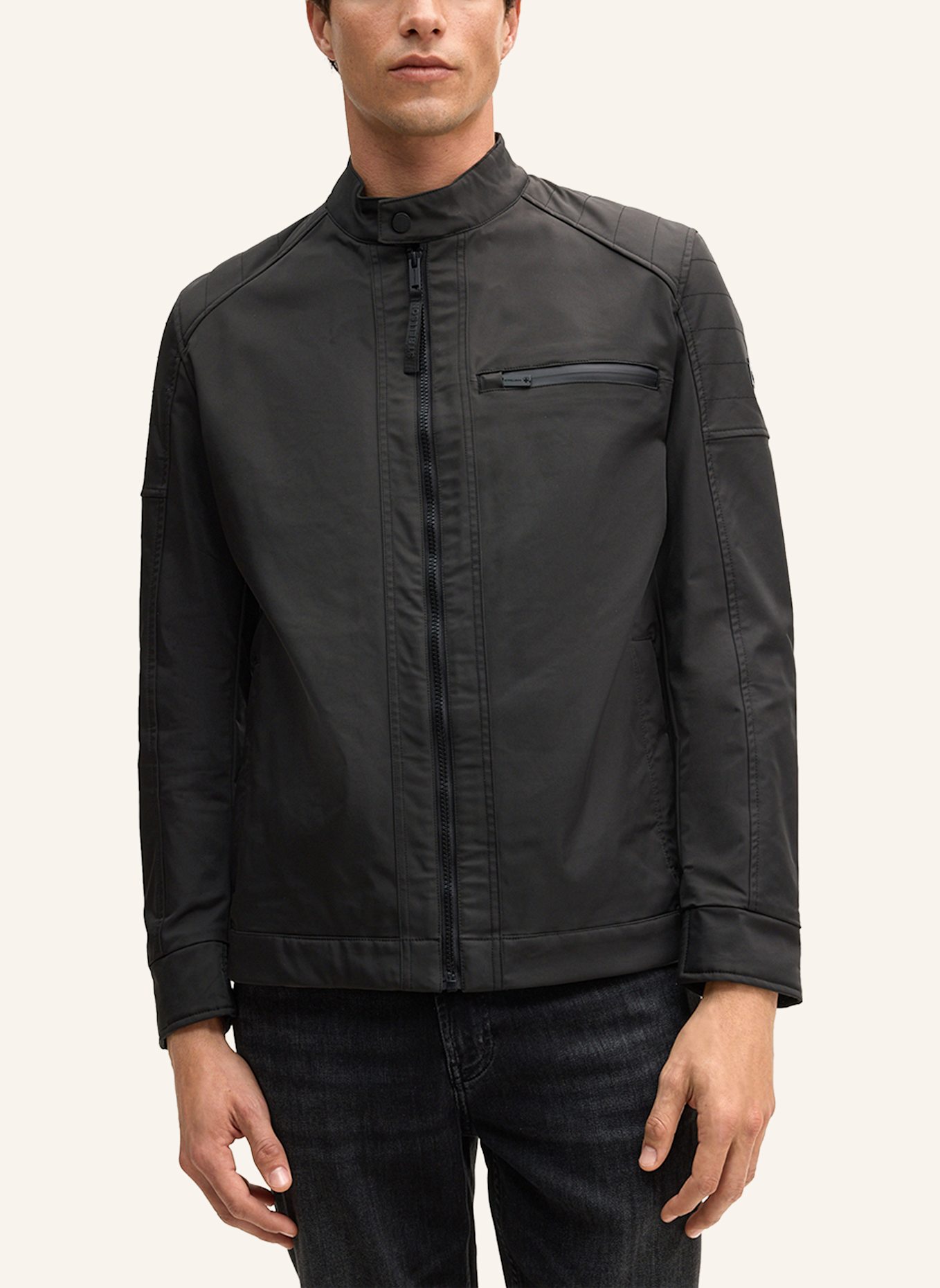 STRELLSON Blouson ROCKSTON 2.0: SCHWARZ