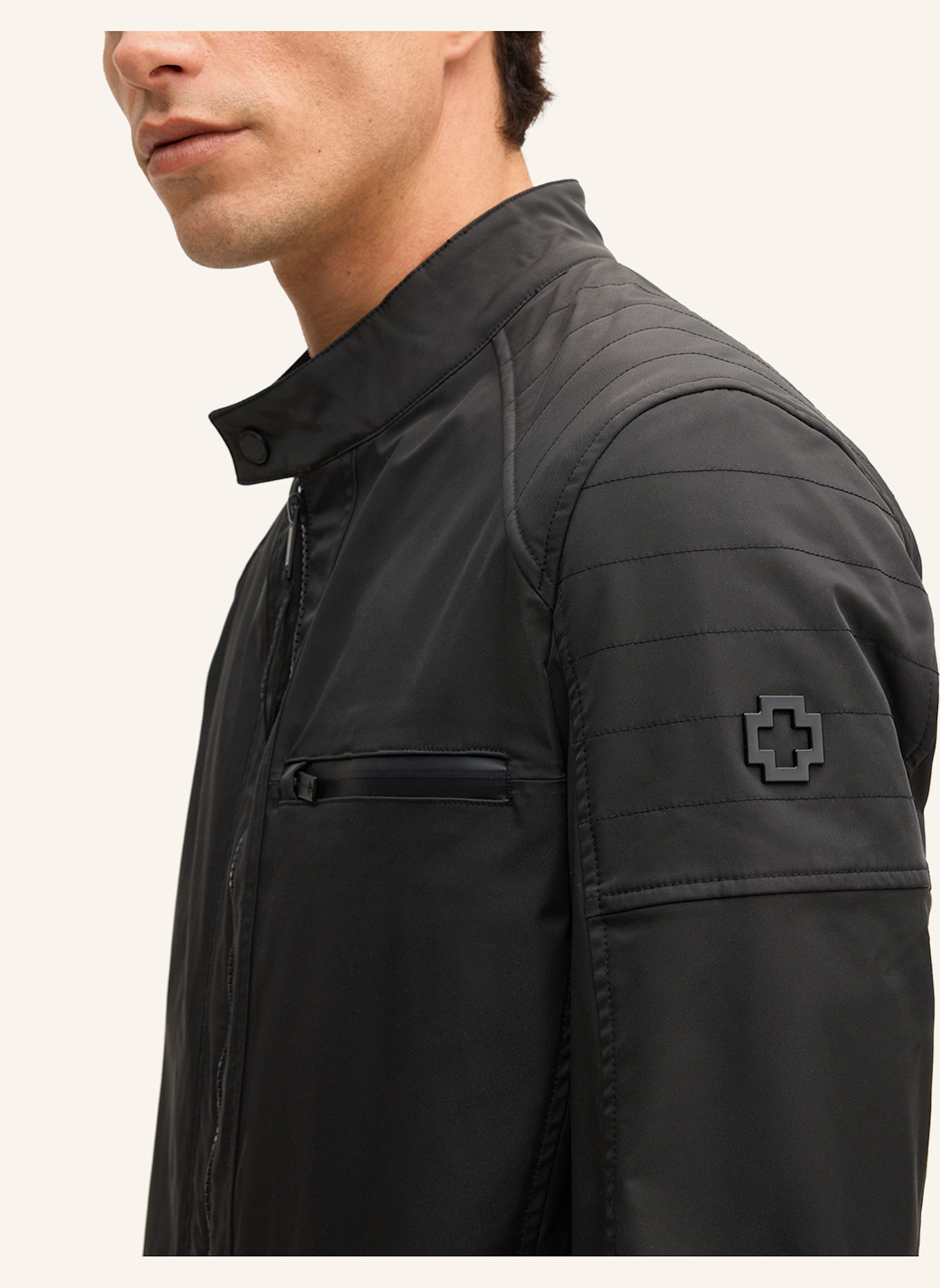 STRELLSON Blouson ROCKSTON 2.0: SCHWARZ