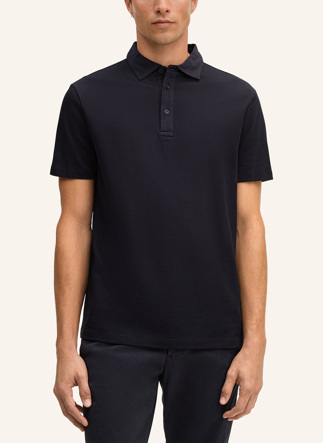 STRELLSON Poloshirt PIRO: DUNKELBLAU