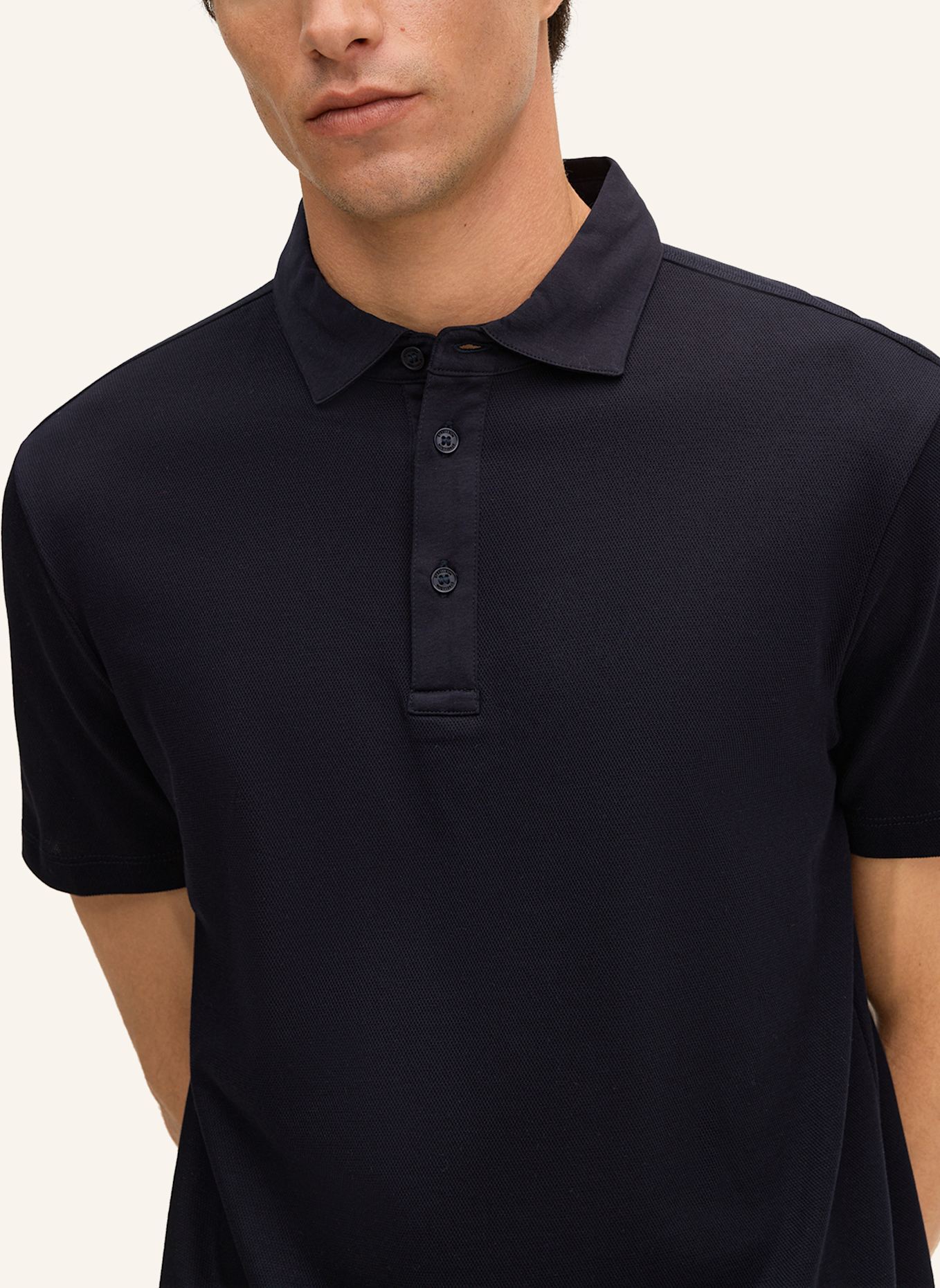 STRELLSON Poloshirt PIRO: DUNKELBLAU