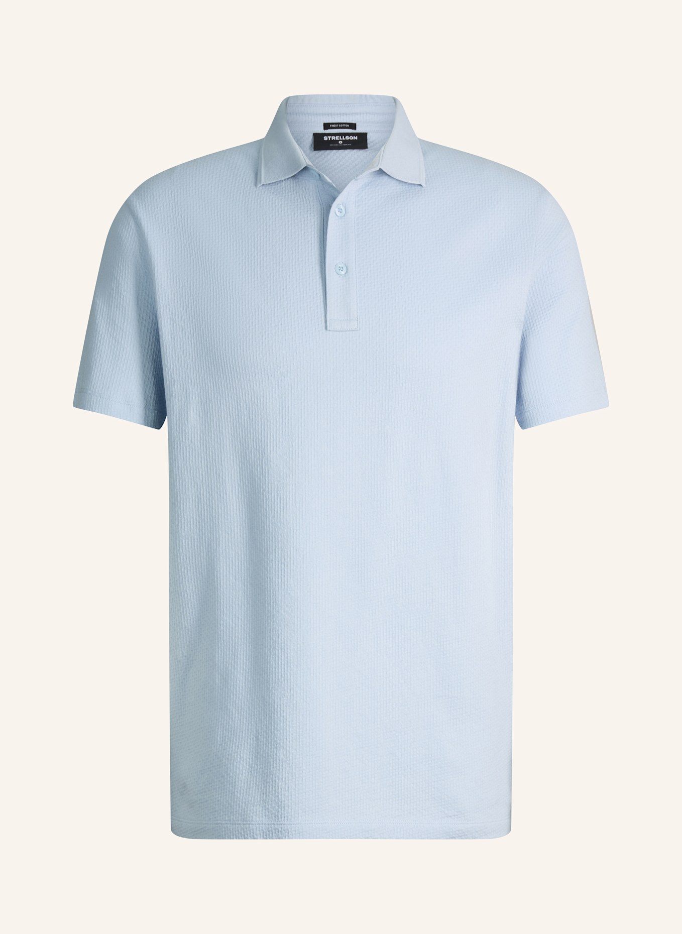 STRELLSON Poloshirt FISHER: HELLBLAU