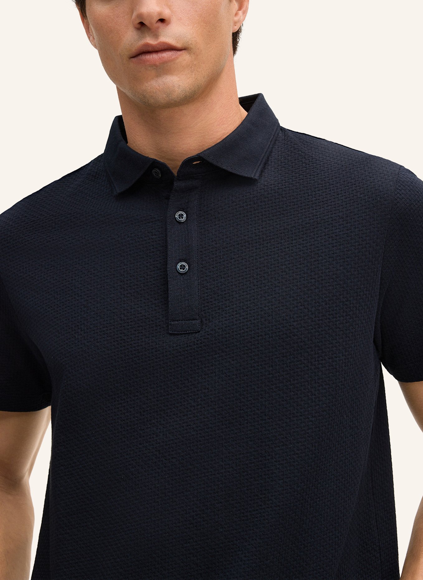 STRELLSON Poloshirt FISHER: DUNKELBLAU