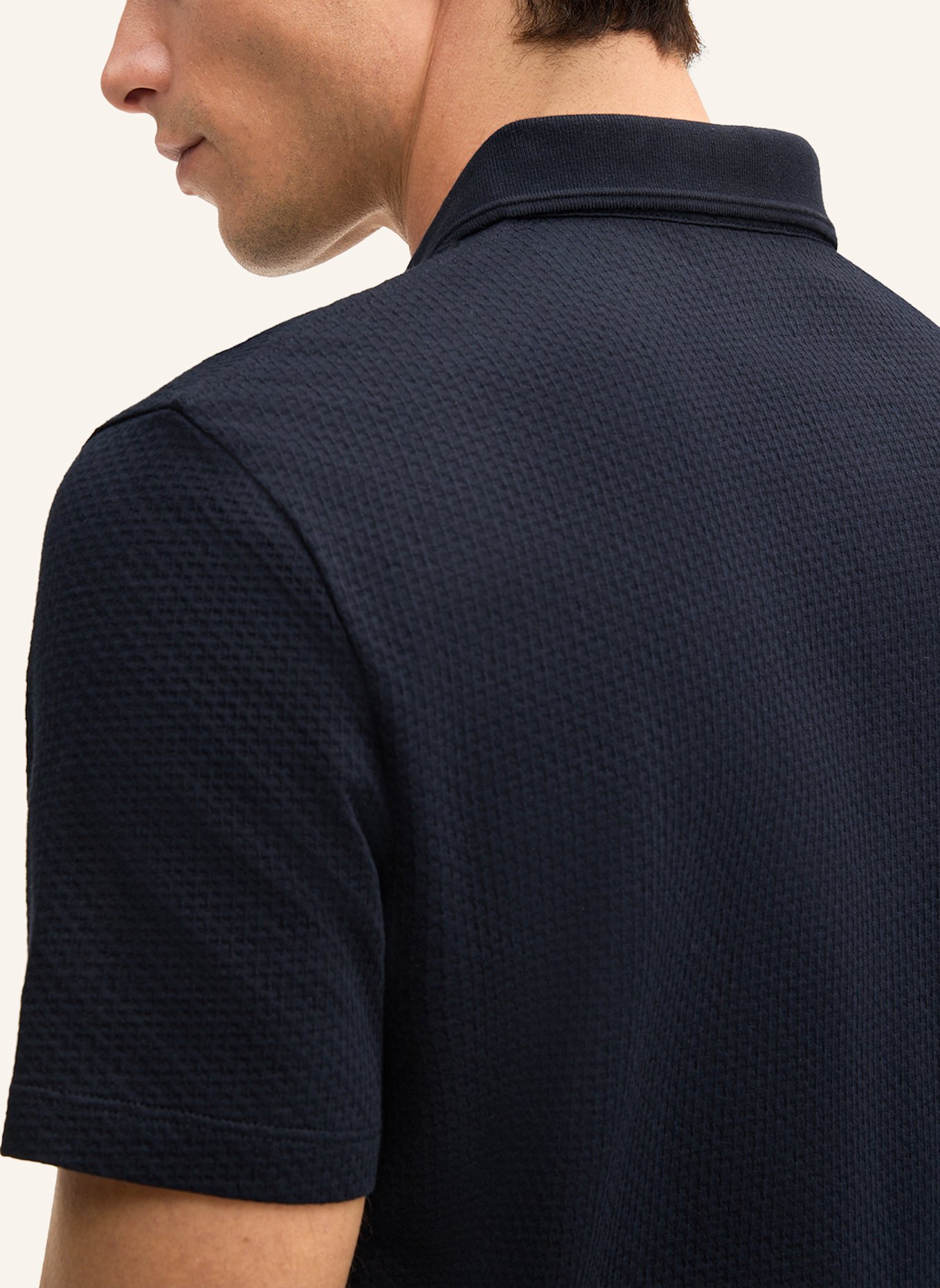 STRELLSON Poloshirt FISHER: DUNKELBLAU