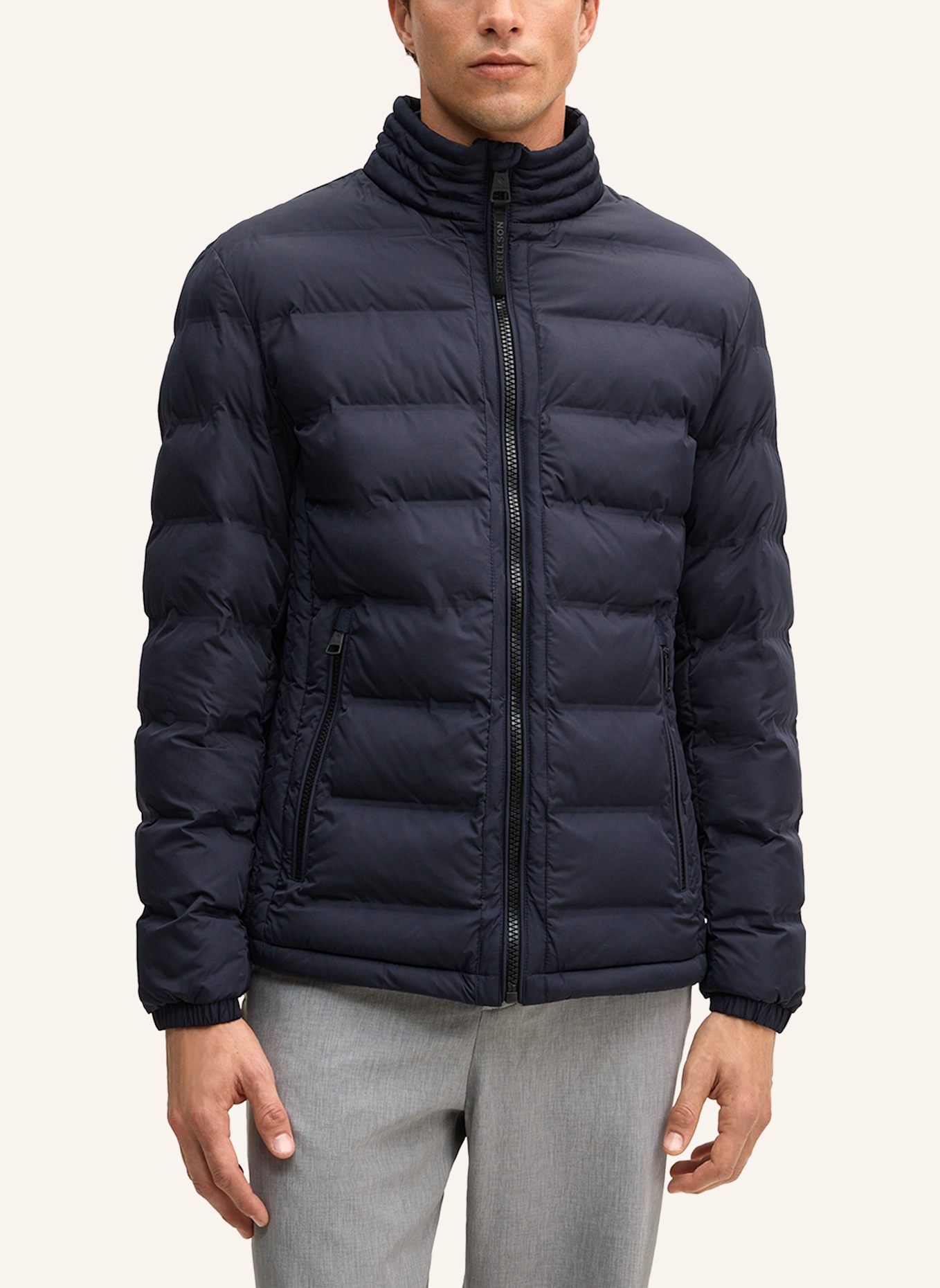 STRELLSON Steppjacke STEPPJACKE COMISO: DUNKELBLAU