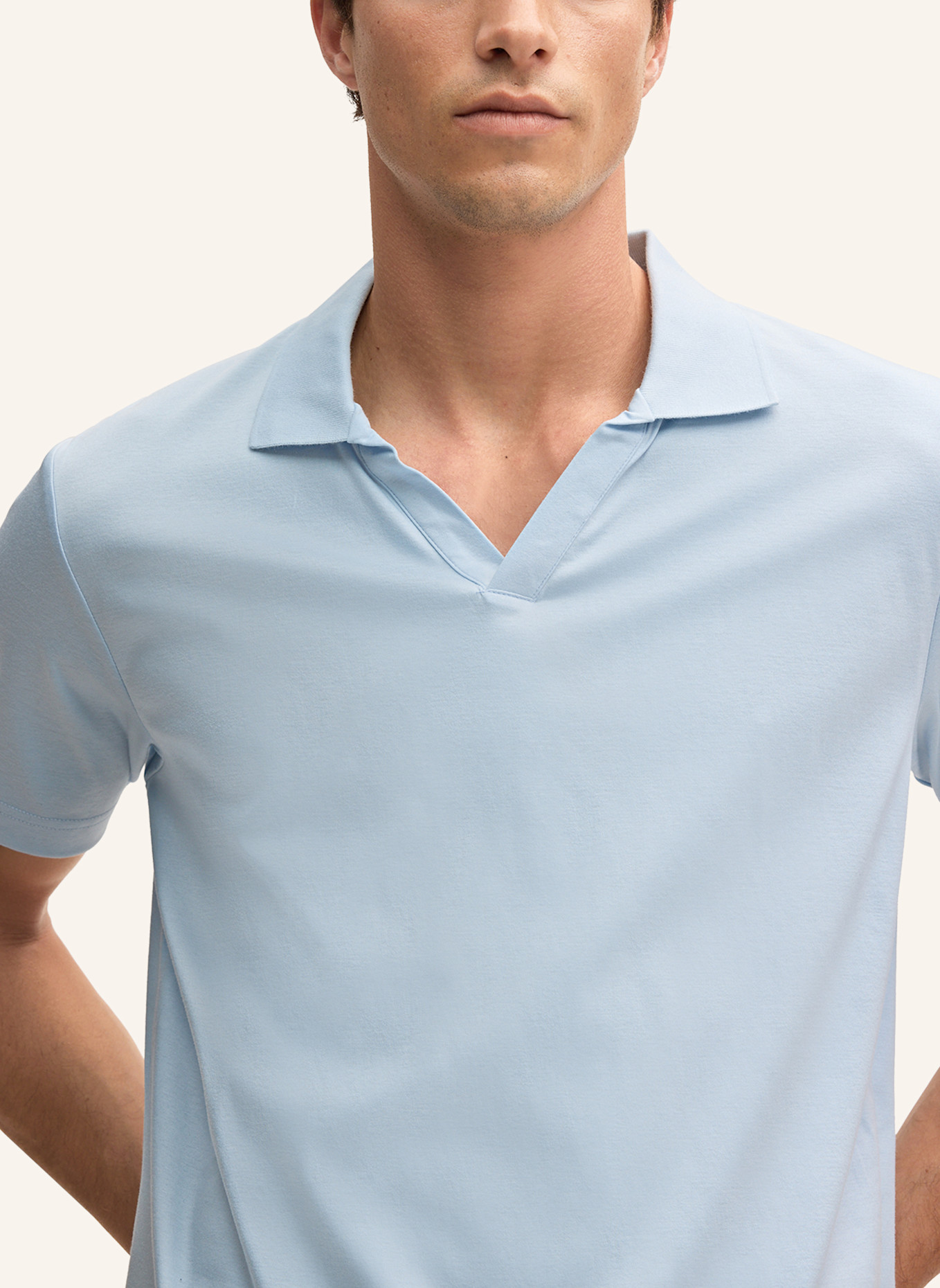 STRELLSON Poloshirt PEPE: HELLBLAU