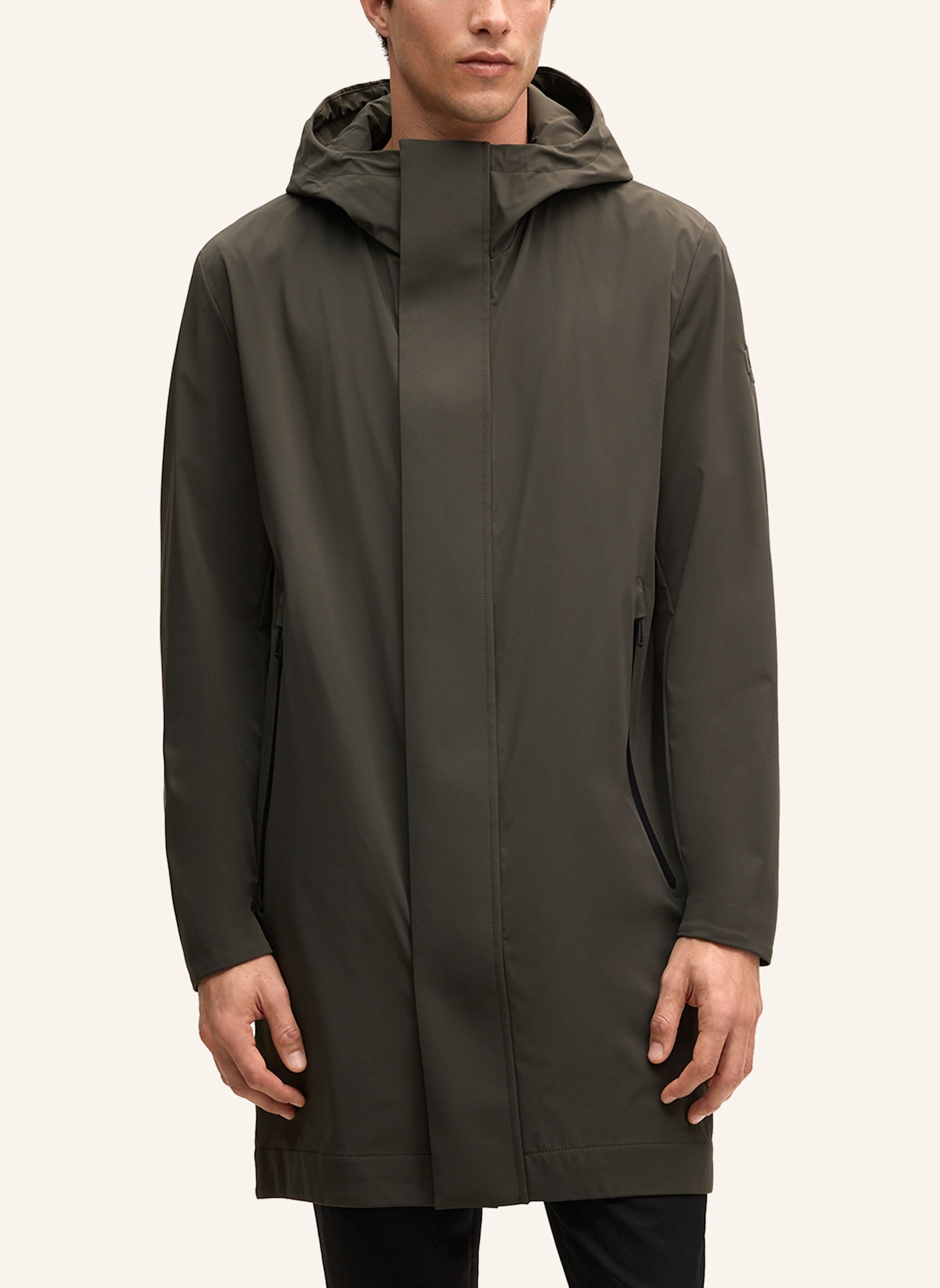 STRELLSON Parka: OLIV