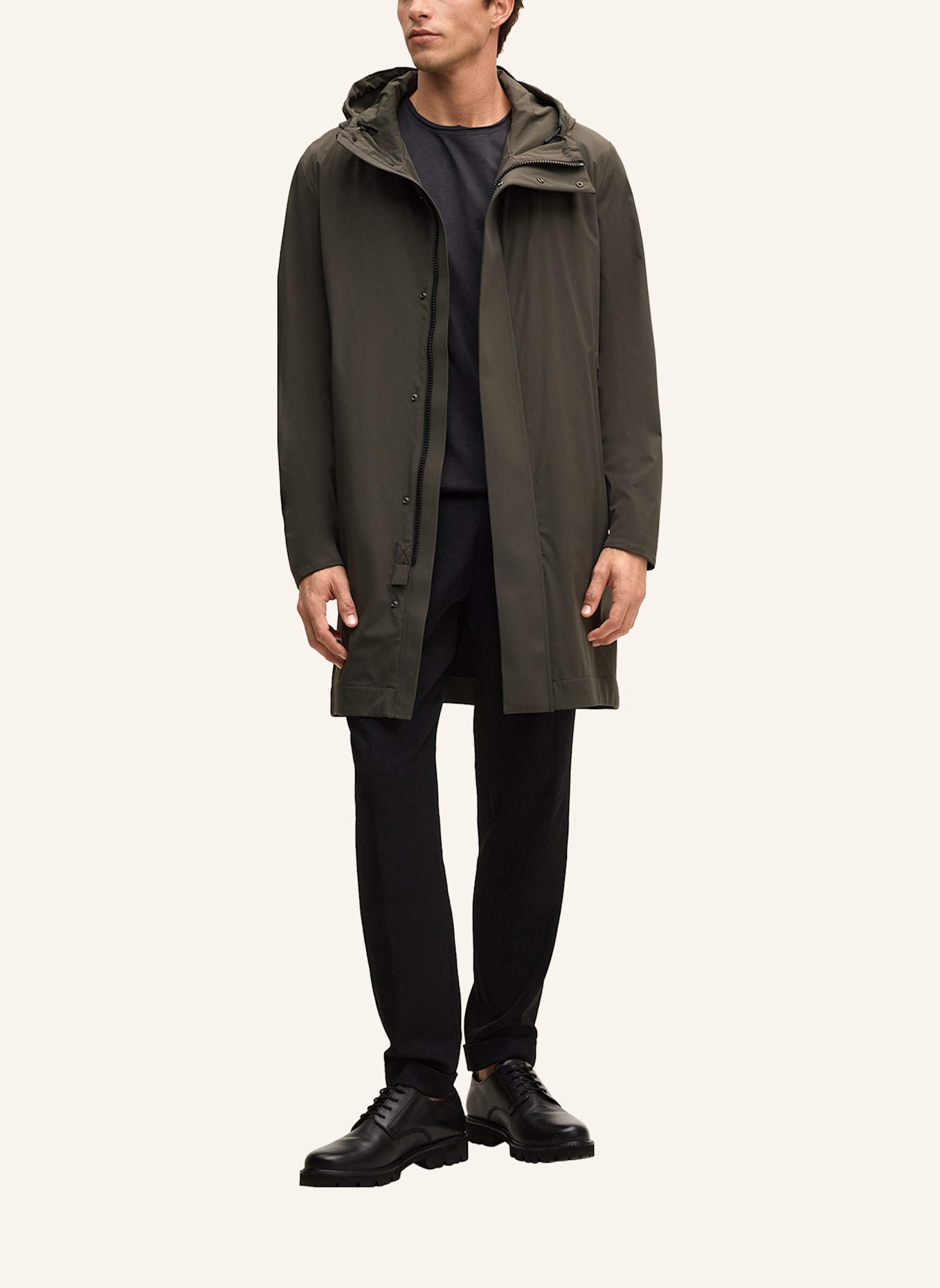 STRELLSON Parka: OLIV