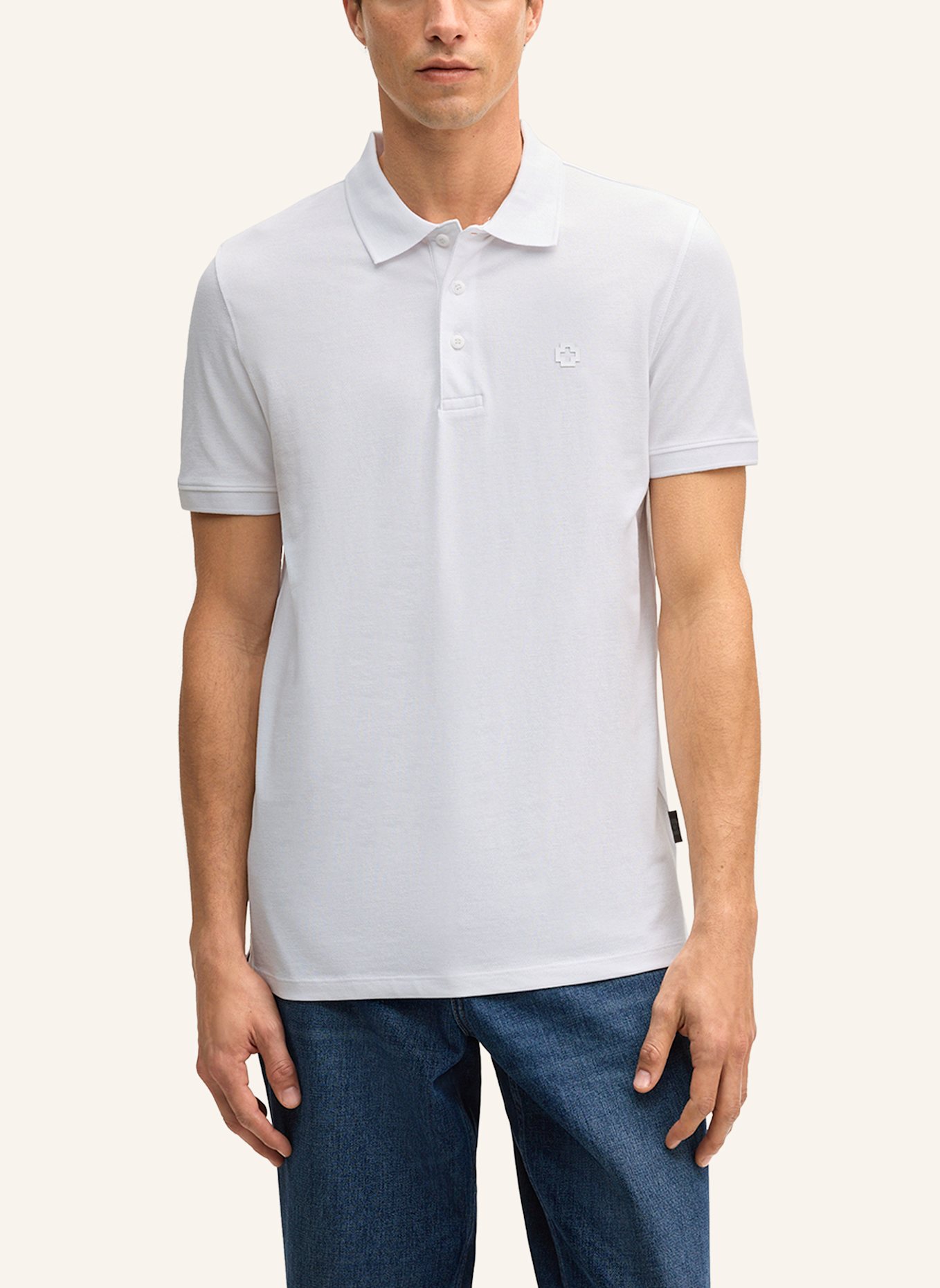 STRELLSON Poloshirt PINO: WEISS